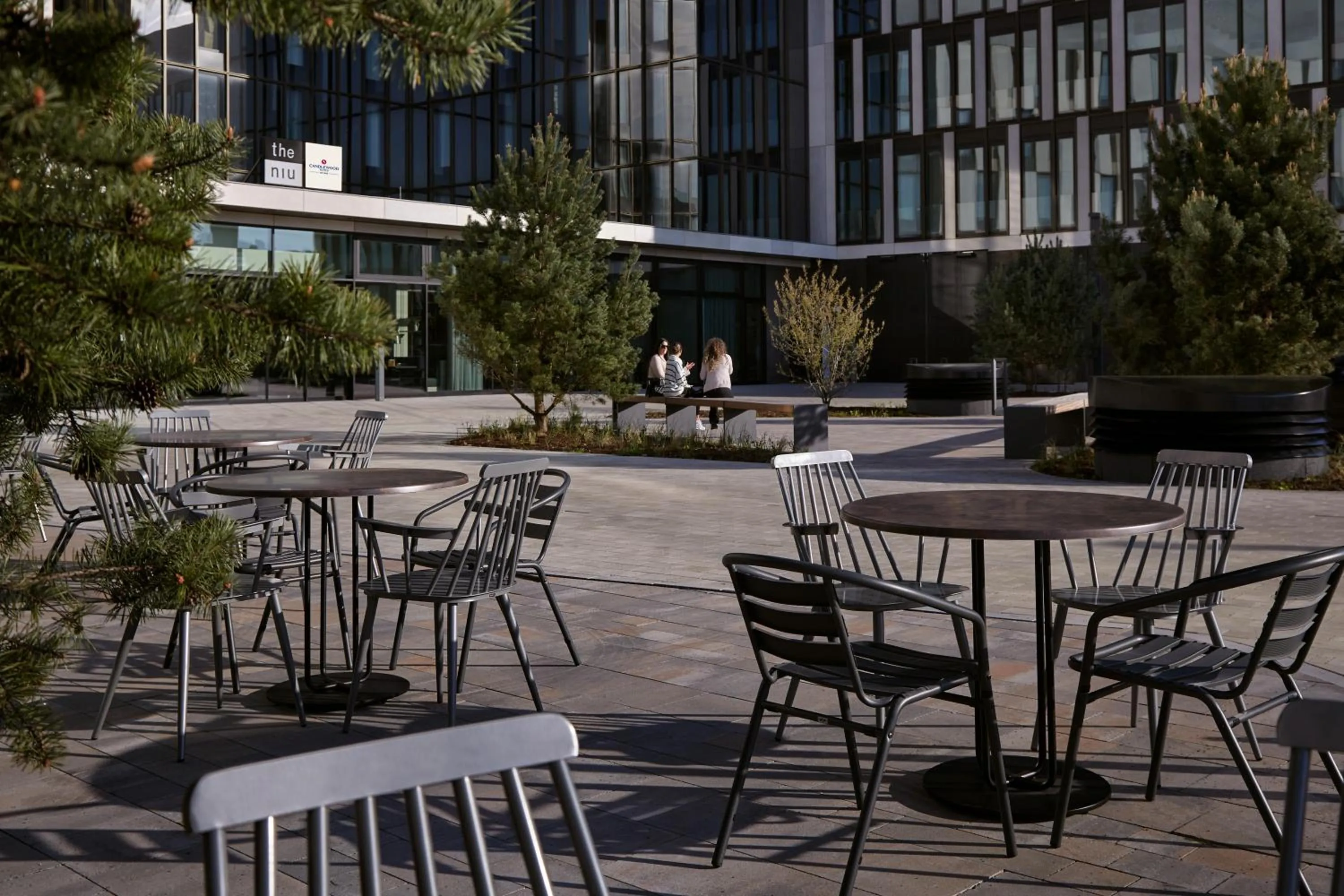 Balcony/Terrace in Candlewood Suites Düsseldorf Airport by IHG