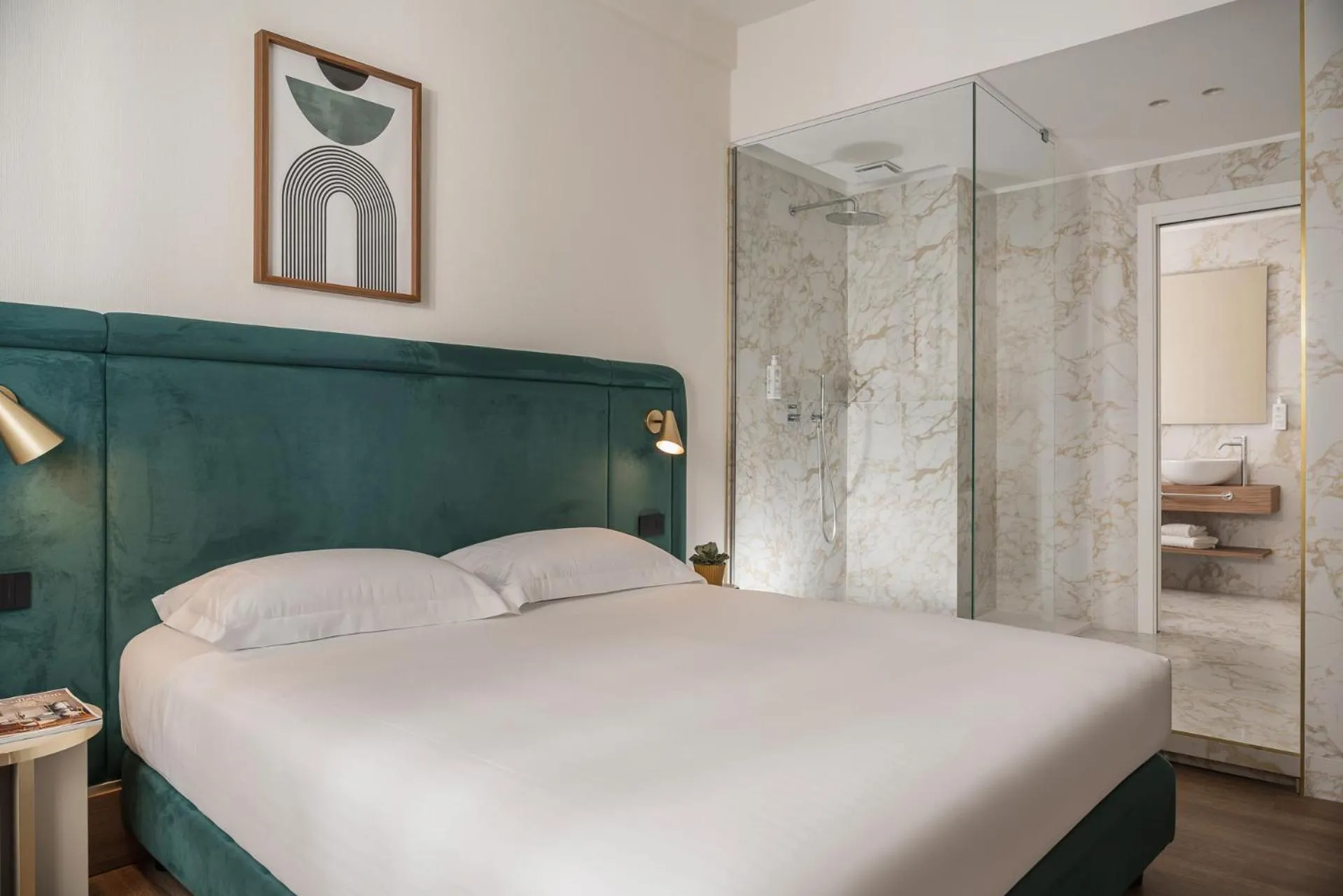 Bedroom, Bed in Parioli Hotel Rimini