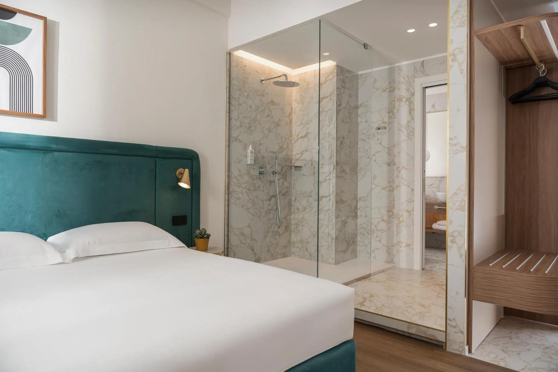 Bedroom, Bed in Parioli Hotel Rimini