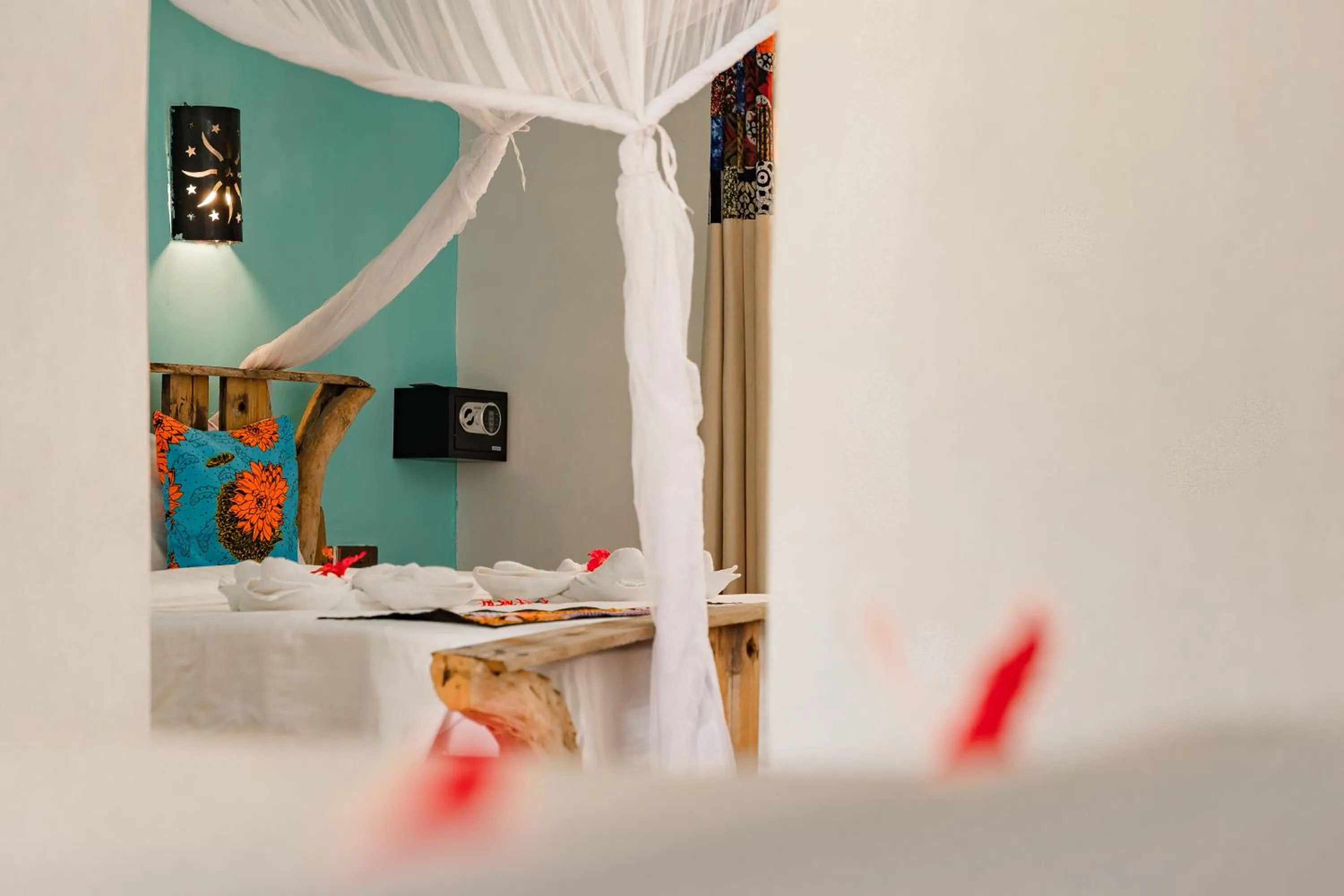 Bedroom in Emerald Palm Courtyard Hotel