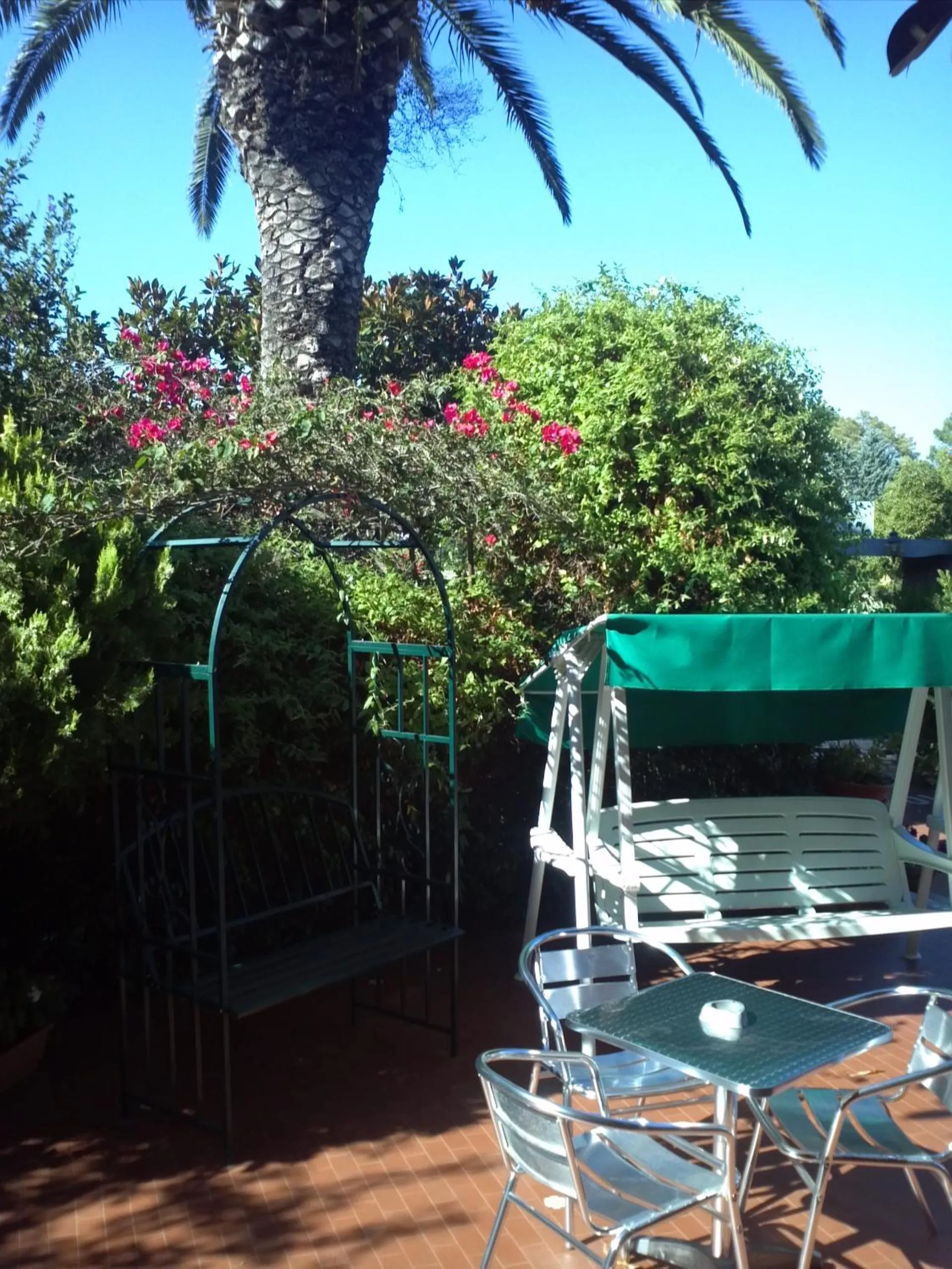 Garden in Hotel Abbaruja