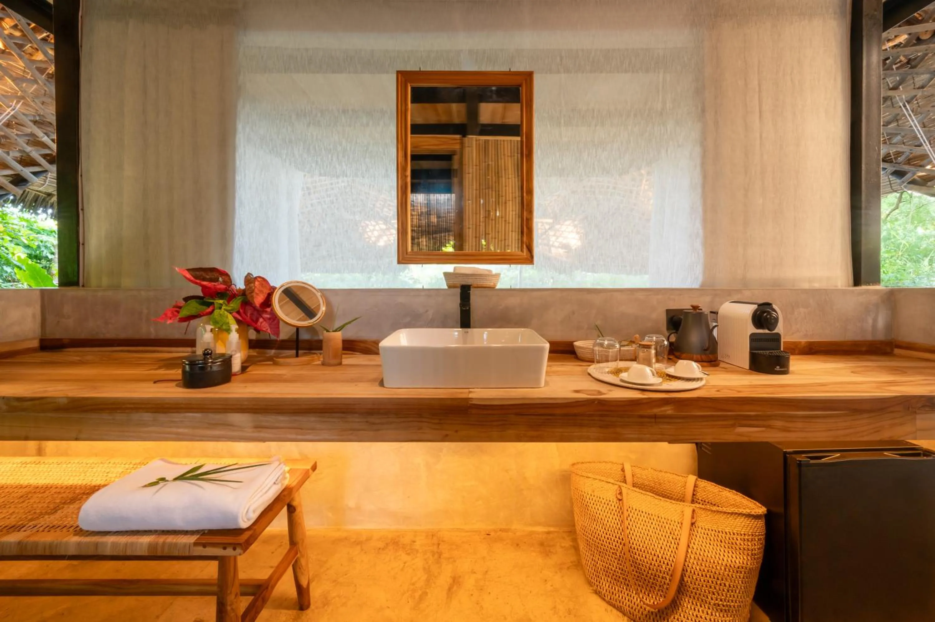 Bathroom in Bamboo Zanzibar