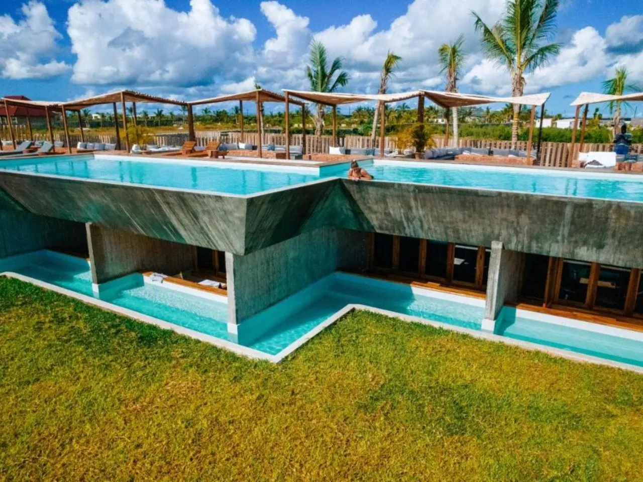 Swimming pool in Bamboo Zanzibar