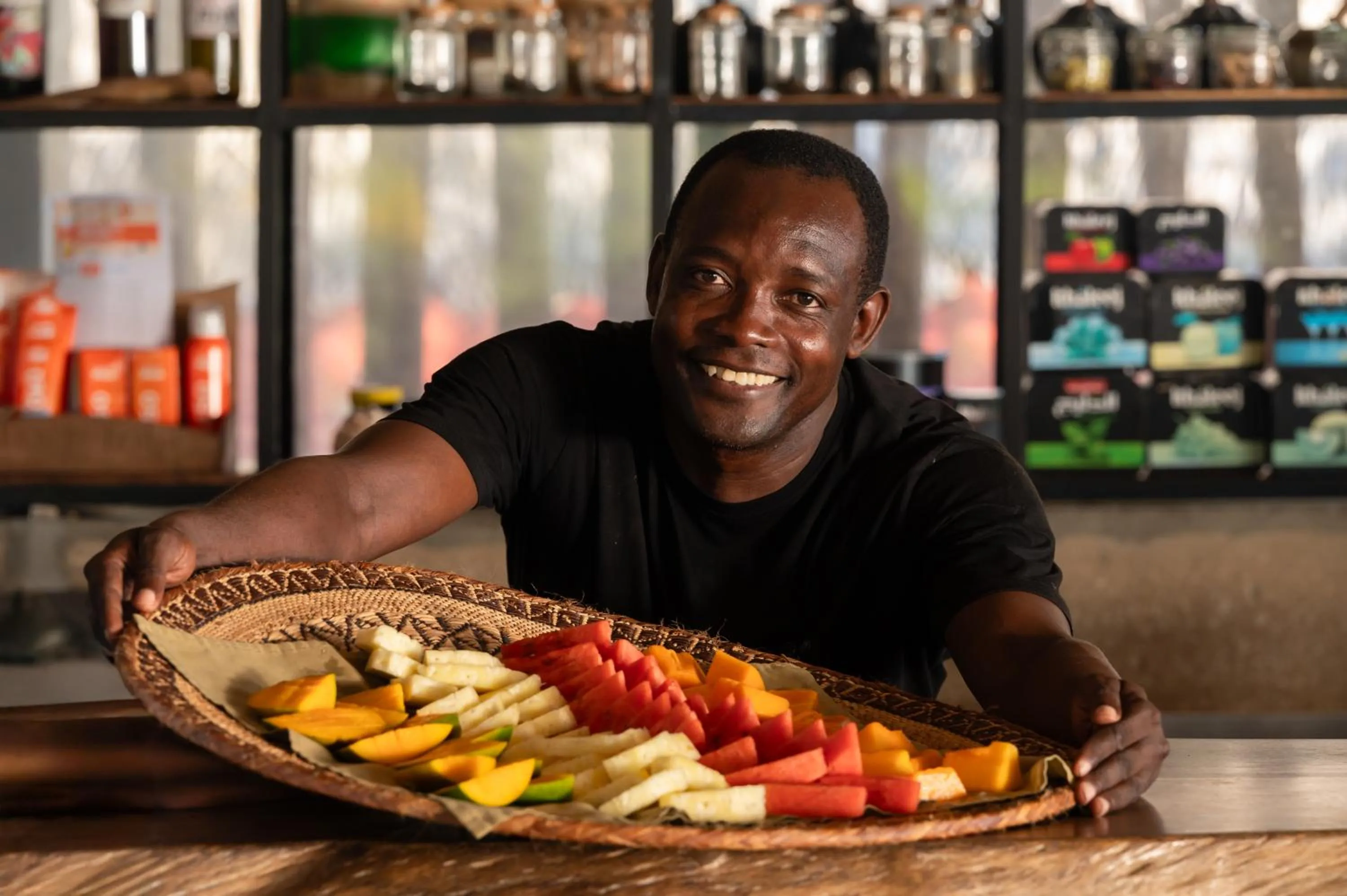 Food in Bamboo Zanzibar