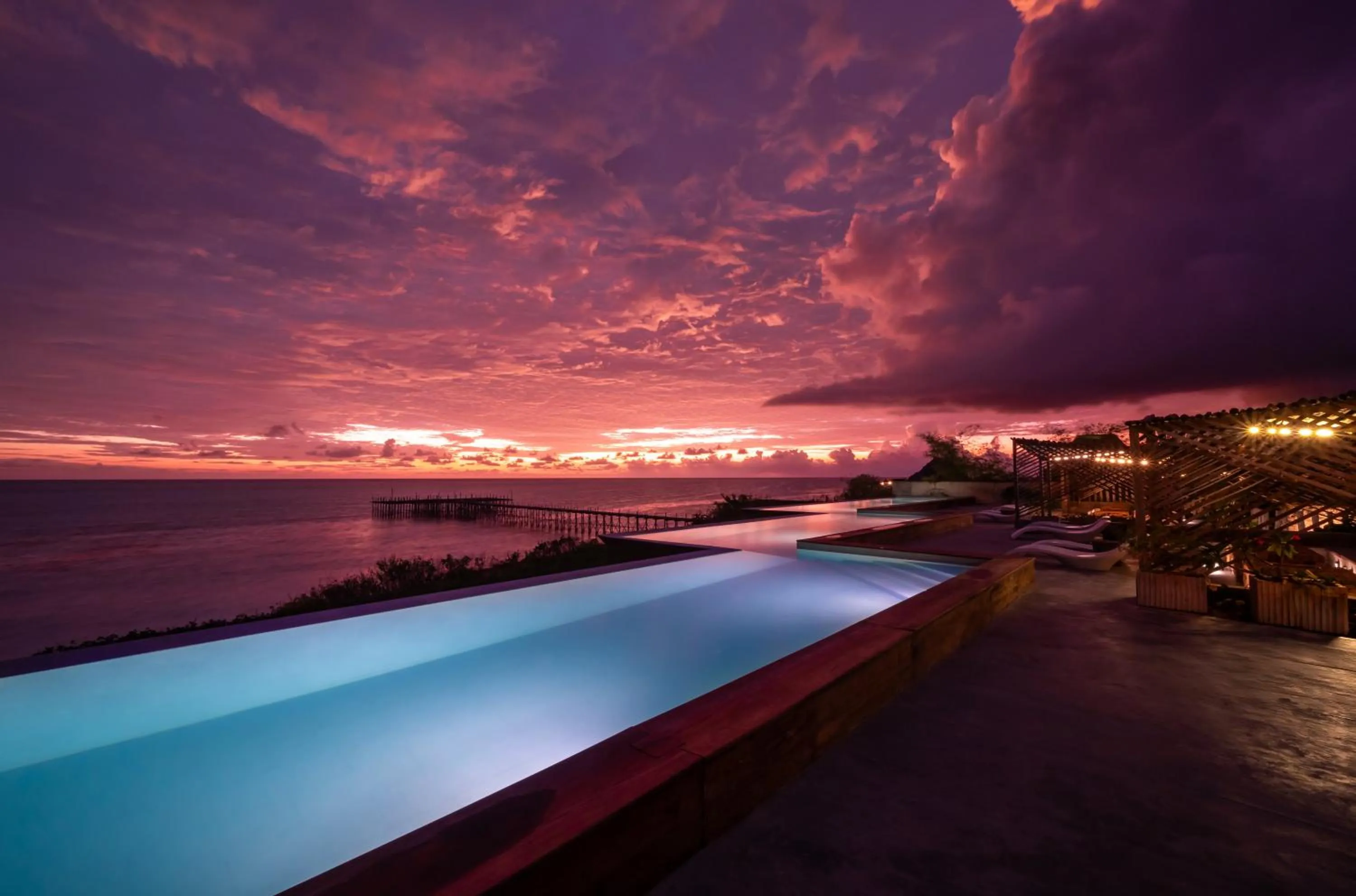 Natural landscape in Bamboo Zanzibar