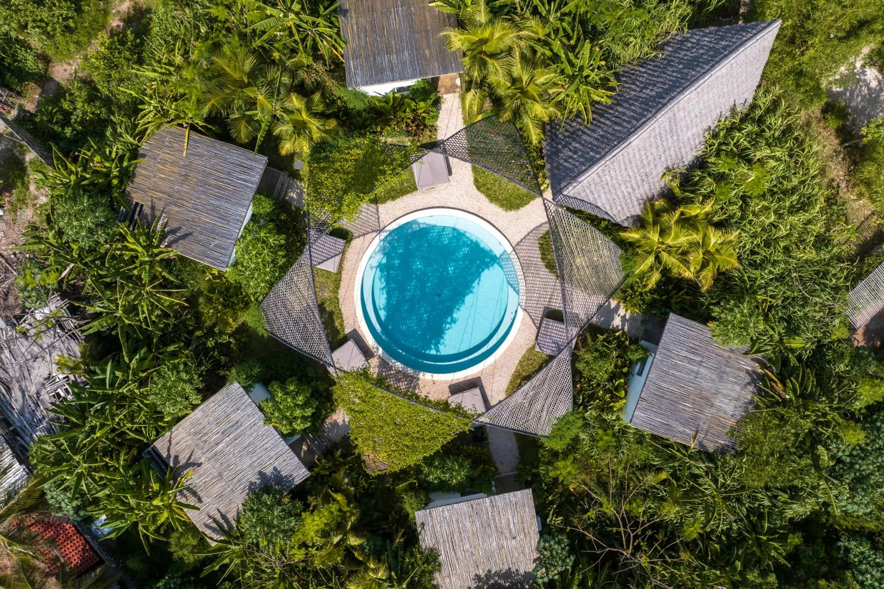 Bird's eye view in Bamboo Zanzibar