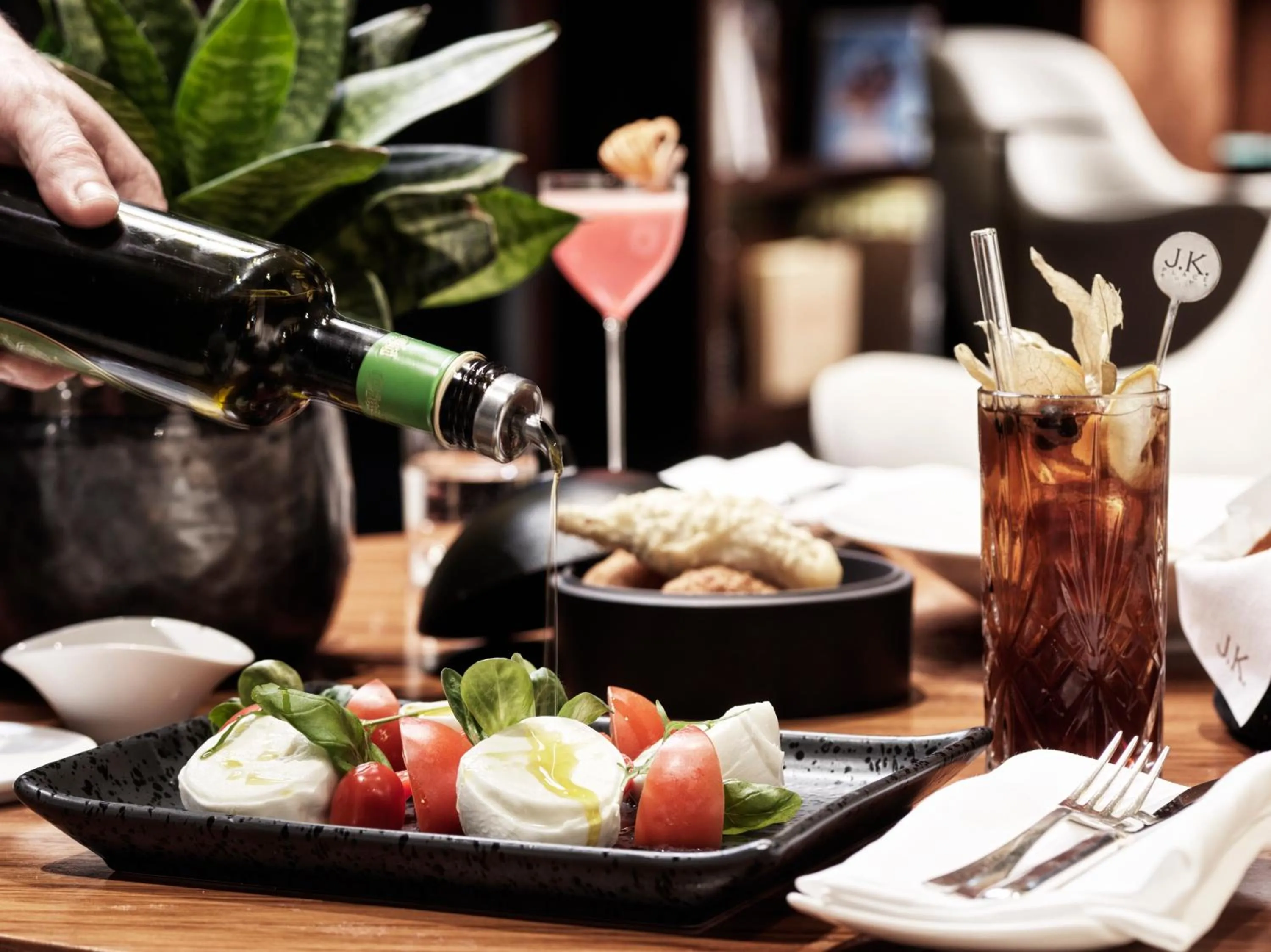 Food in J.K. Place Roma - The Leading Hotels of the World