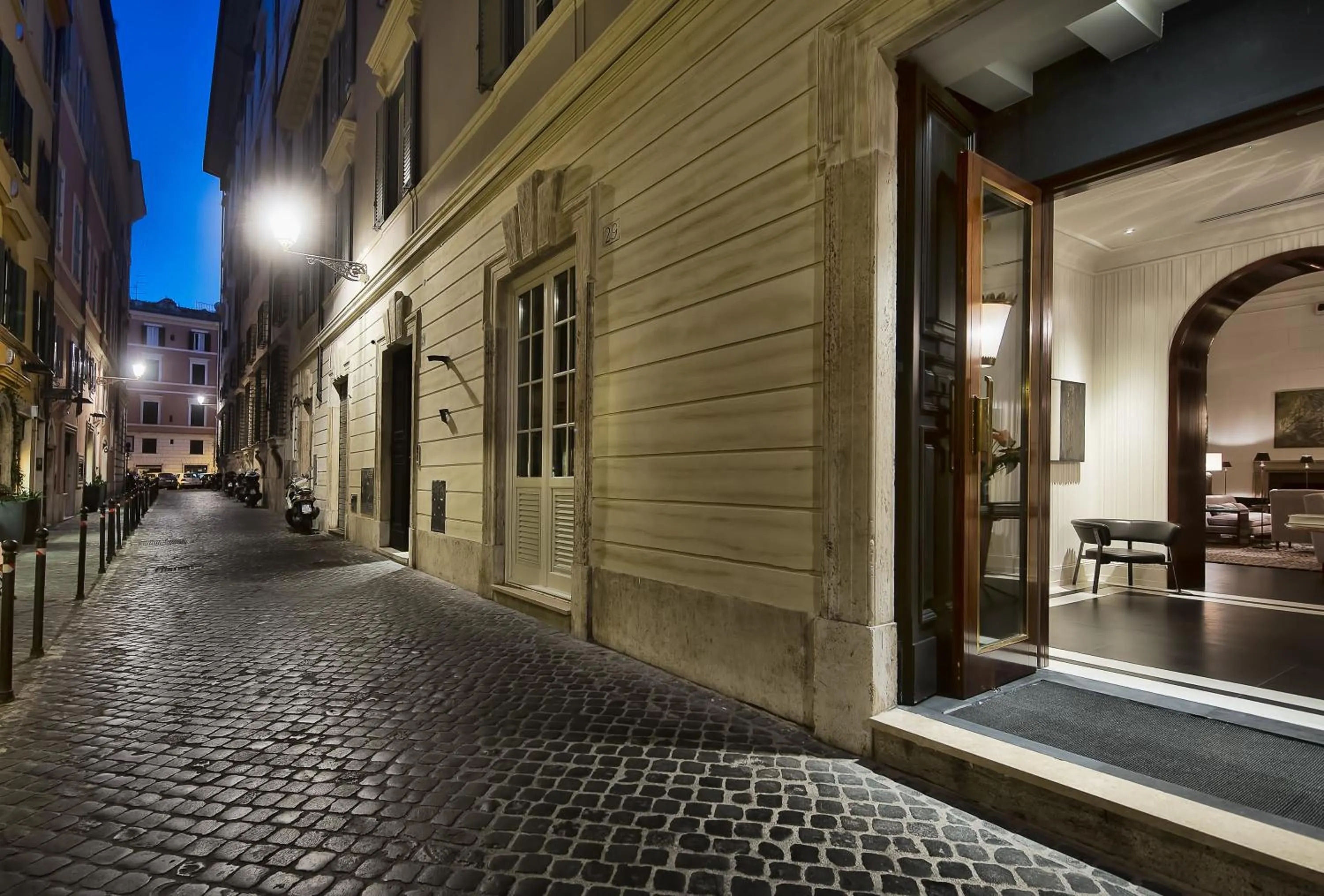 Facade/entrance in J.K. Place Roma - The Leading Hotels of the World