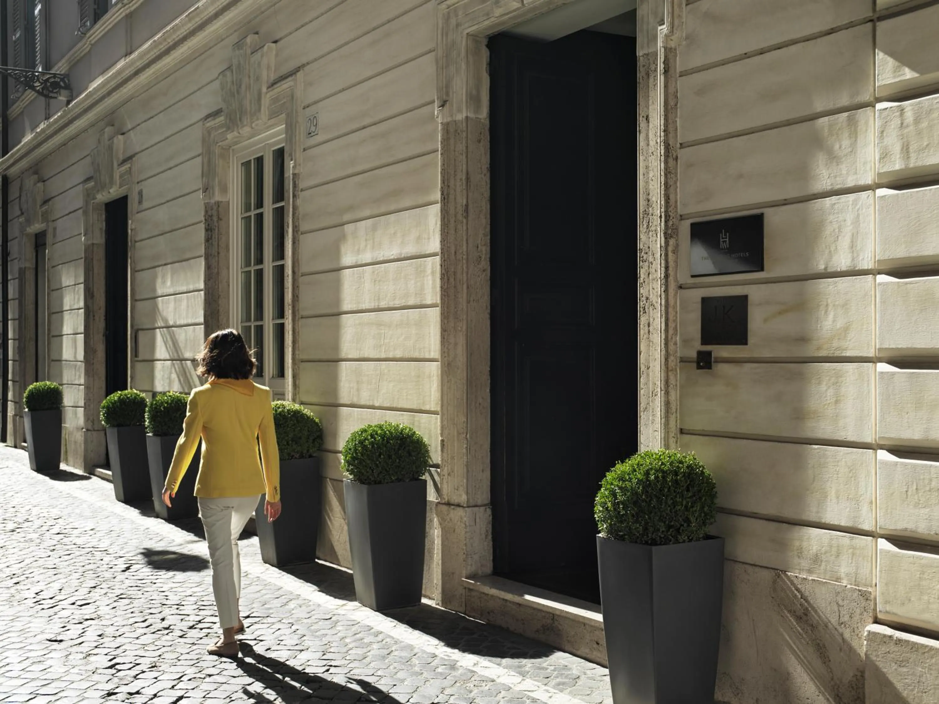 Facade/entrance in J.K. Place Roma - The Leading Hotels of the World