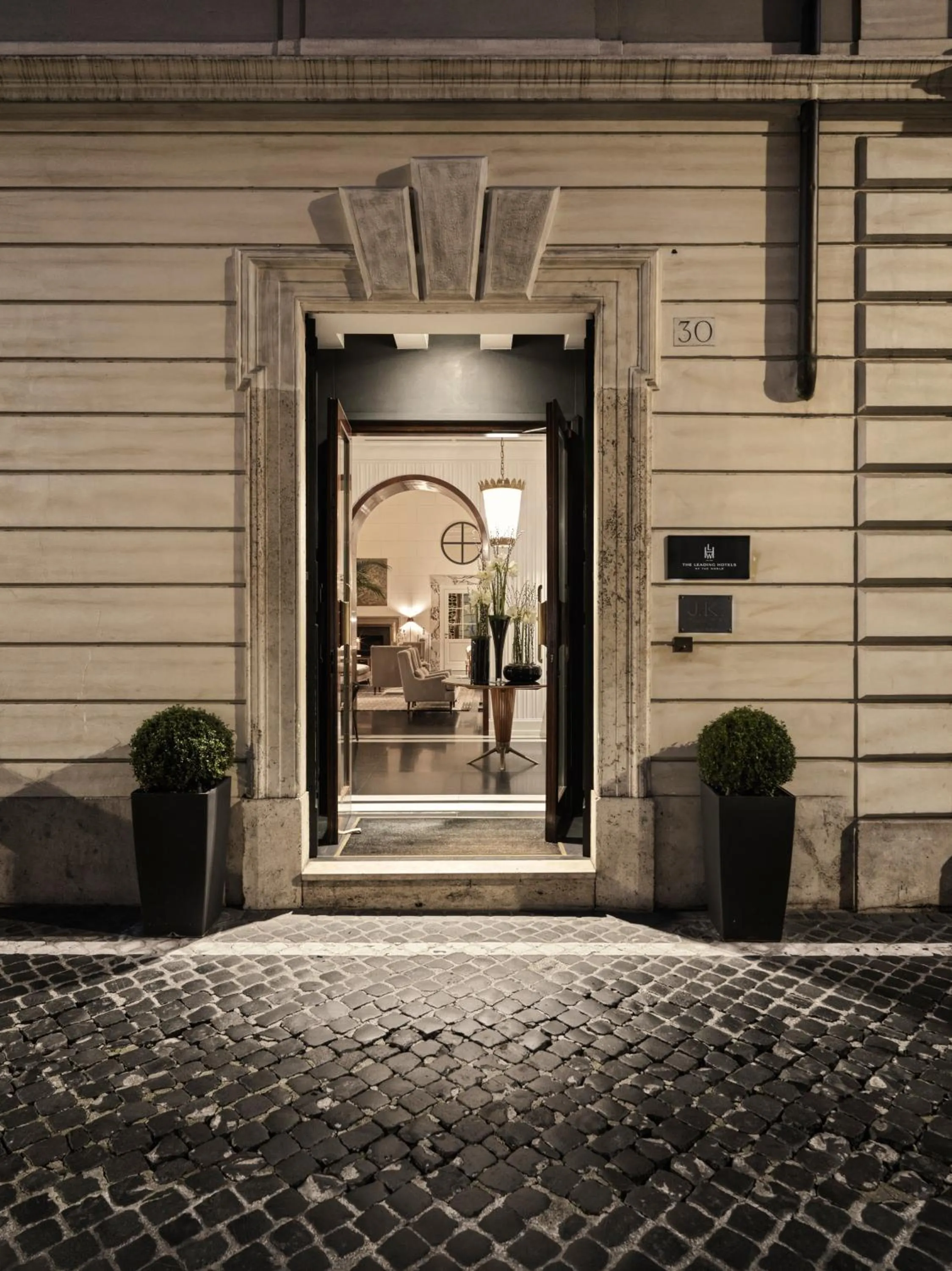 Facade/entrance in J.K. Place Roma - The Leading Hotels of the World