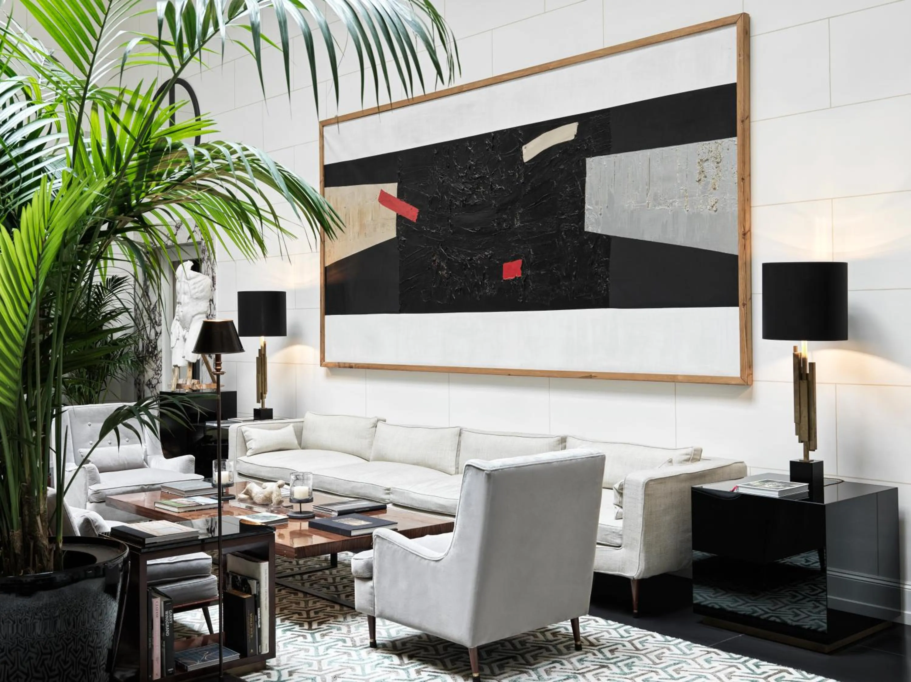 Living room in J.K. Place Roma - The Leading Hotels of the World