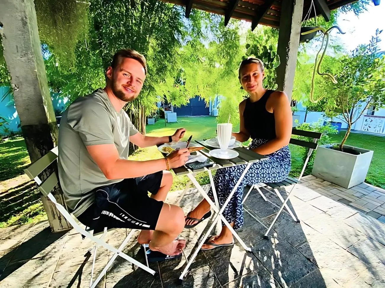 Patio in The Ivy Lake