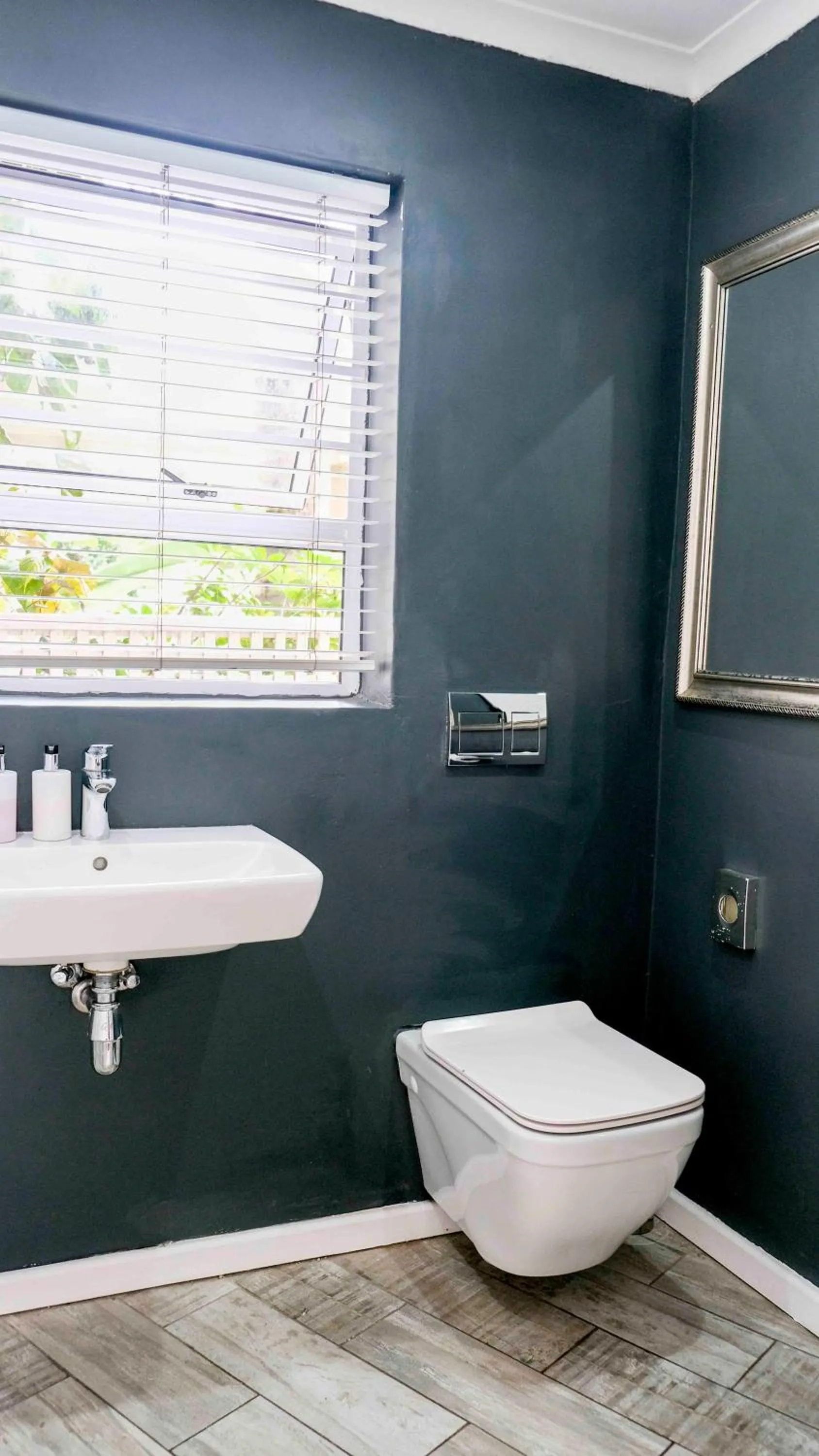 Toilet in Conifer Beach House