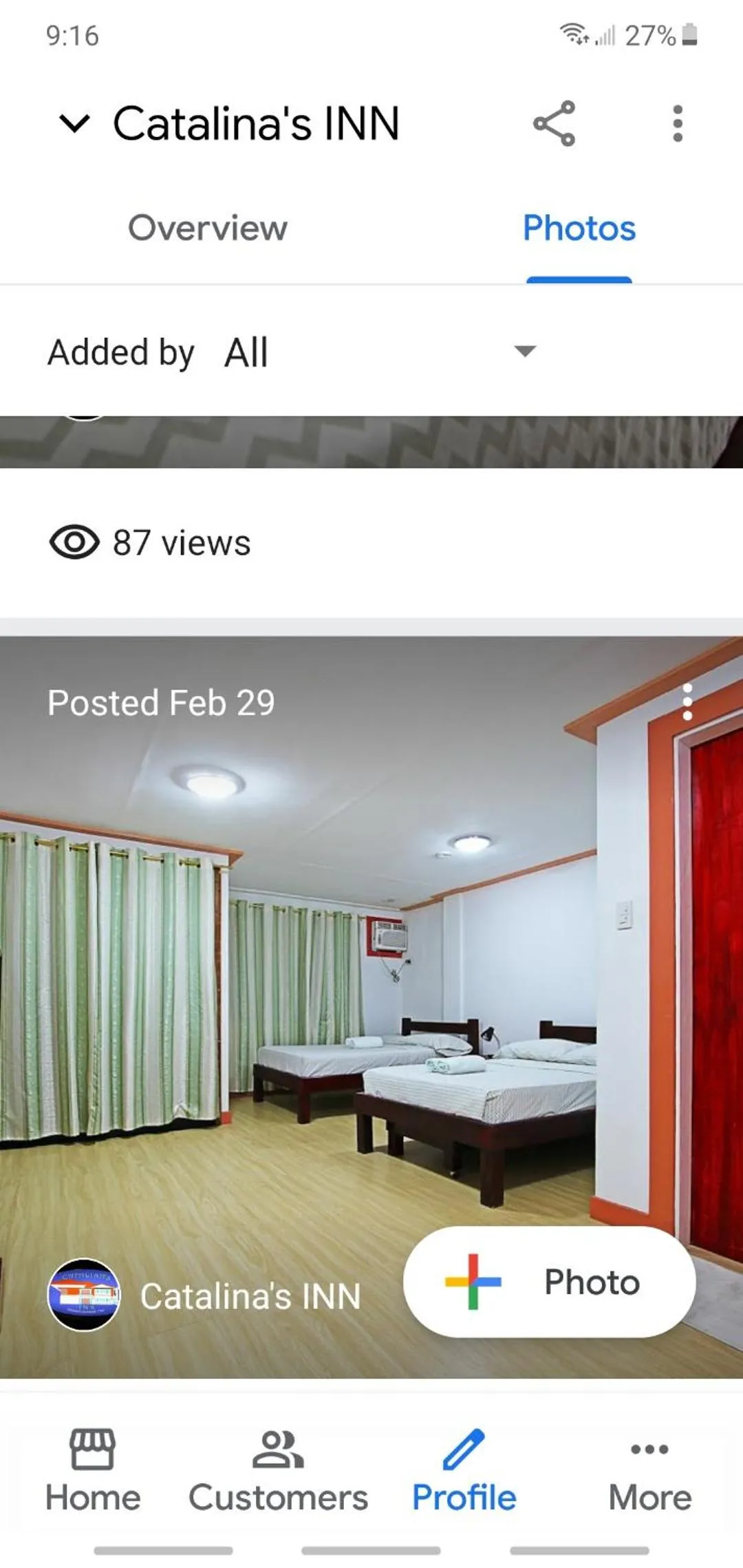 Property building in Catalinas inn