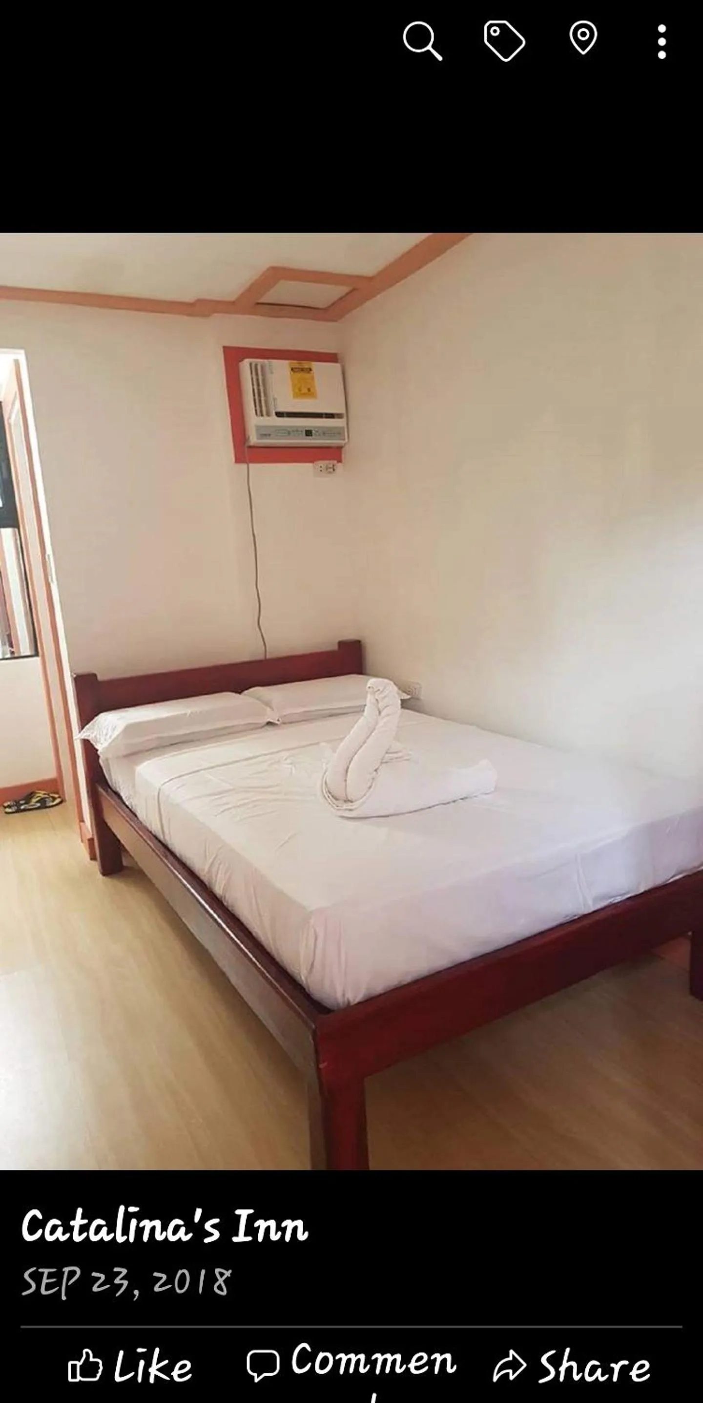 Bed in Catalinas inn