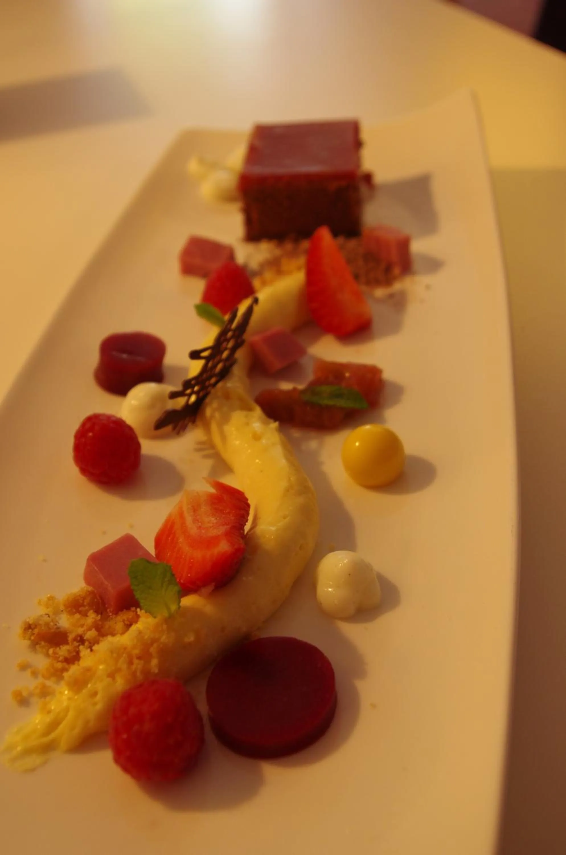 Food close-up in Hotel Lekker