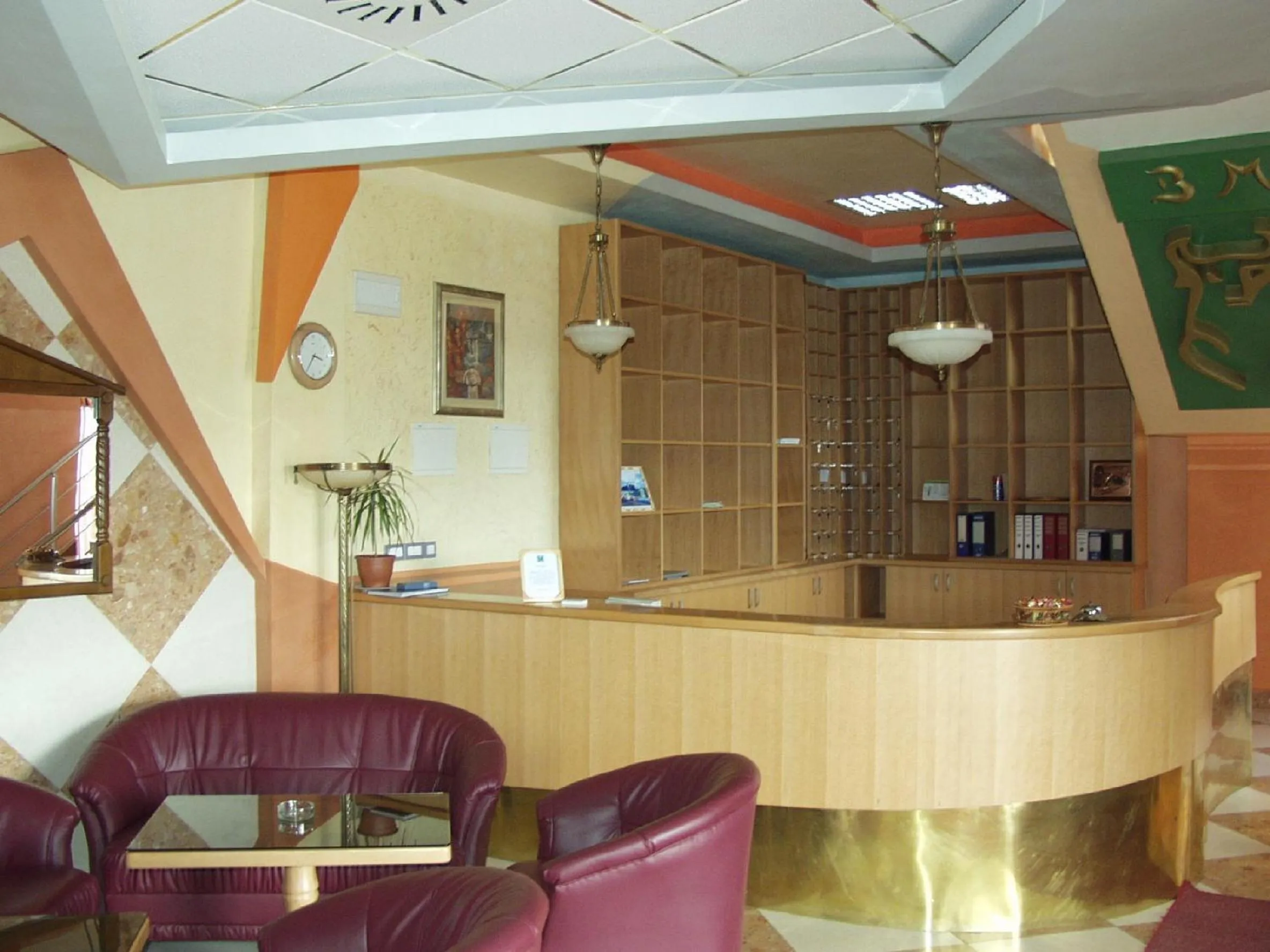 Lobby or reception in Hotel BM
