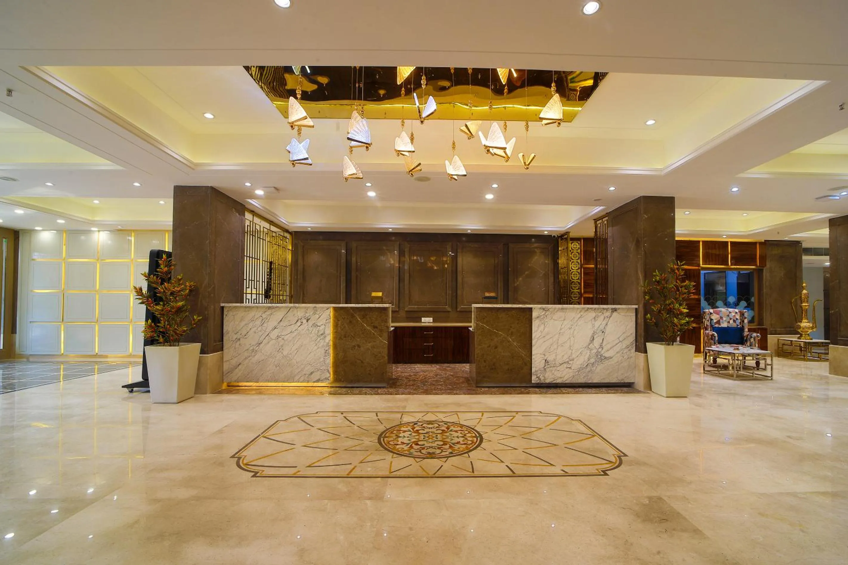 Lobby or reception in Hotel Holy Vivasa