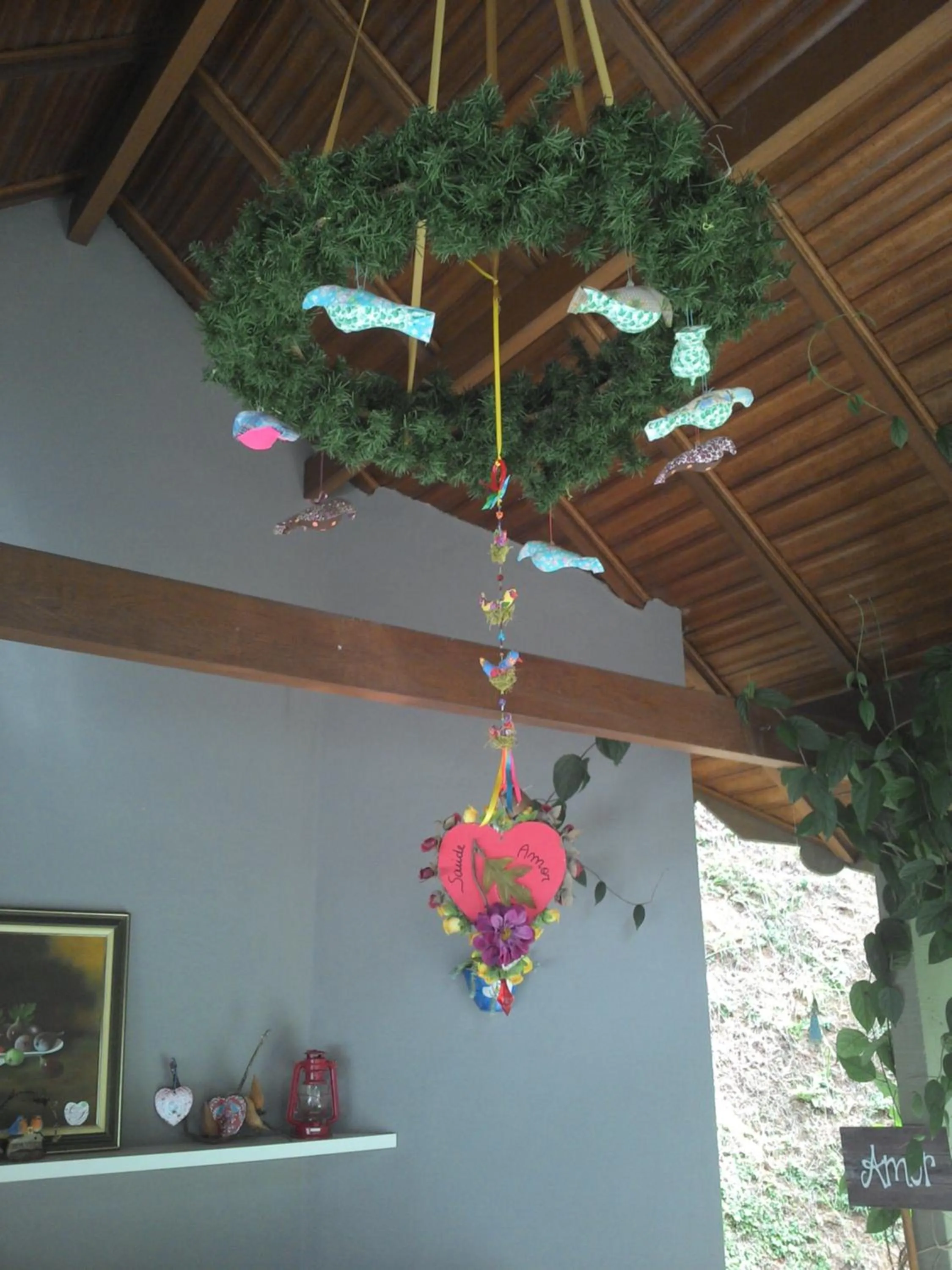 Decorative detail in Pousada Pouso do Barão