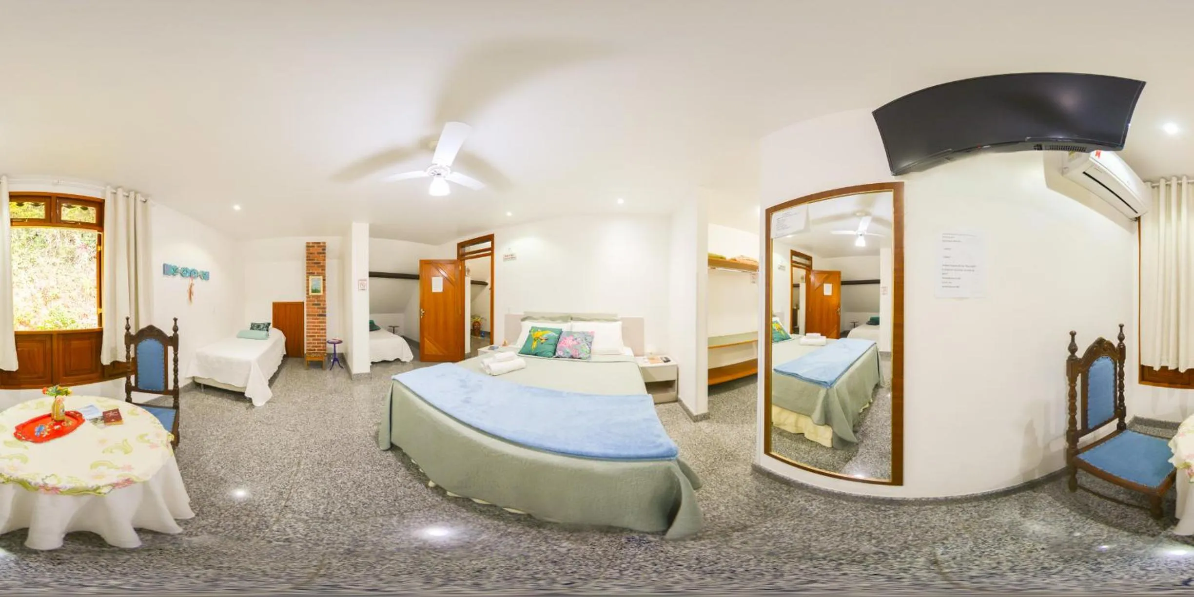 Bed in Pousada Pouso do Barão