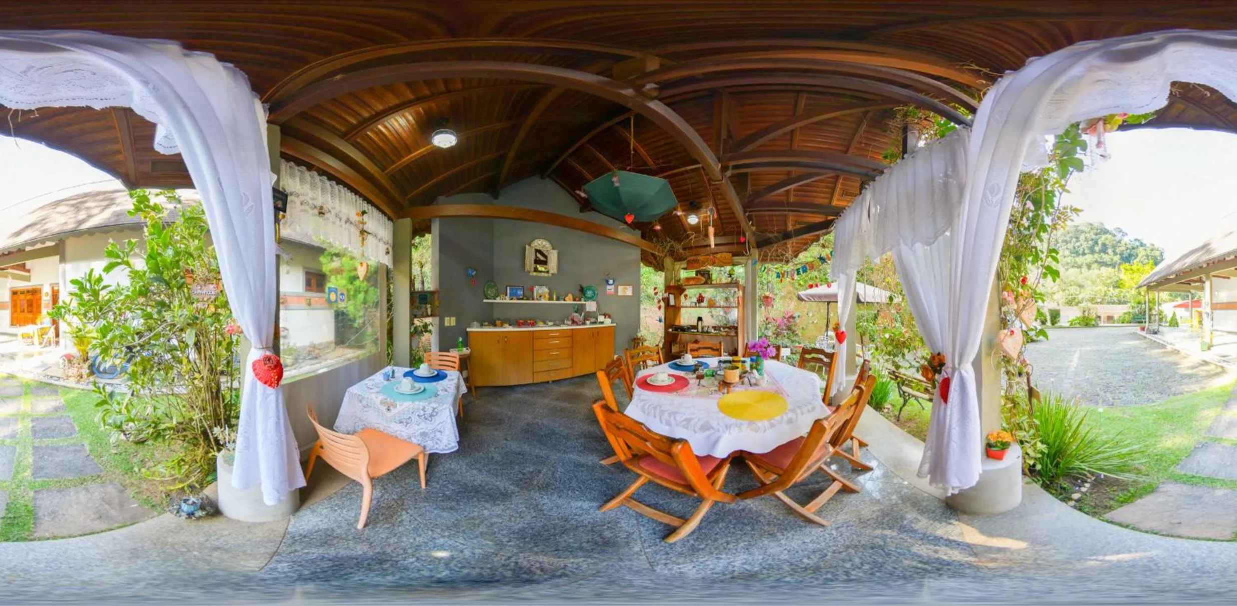 Breakfast in Pousada Pouso do Barão