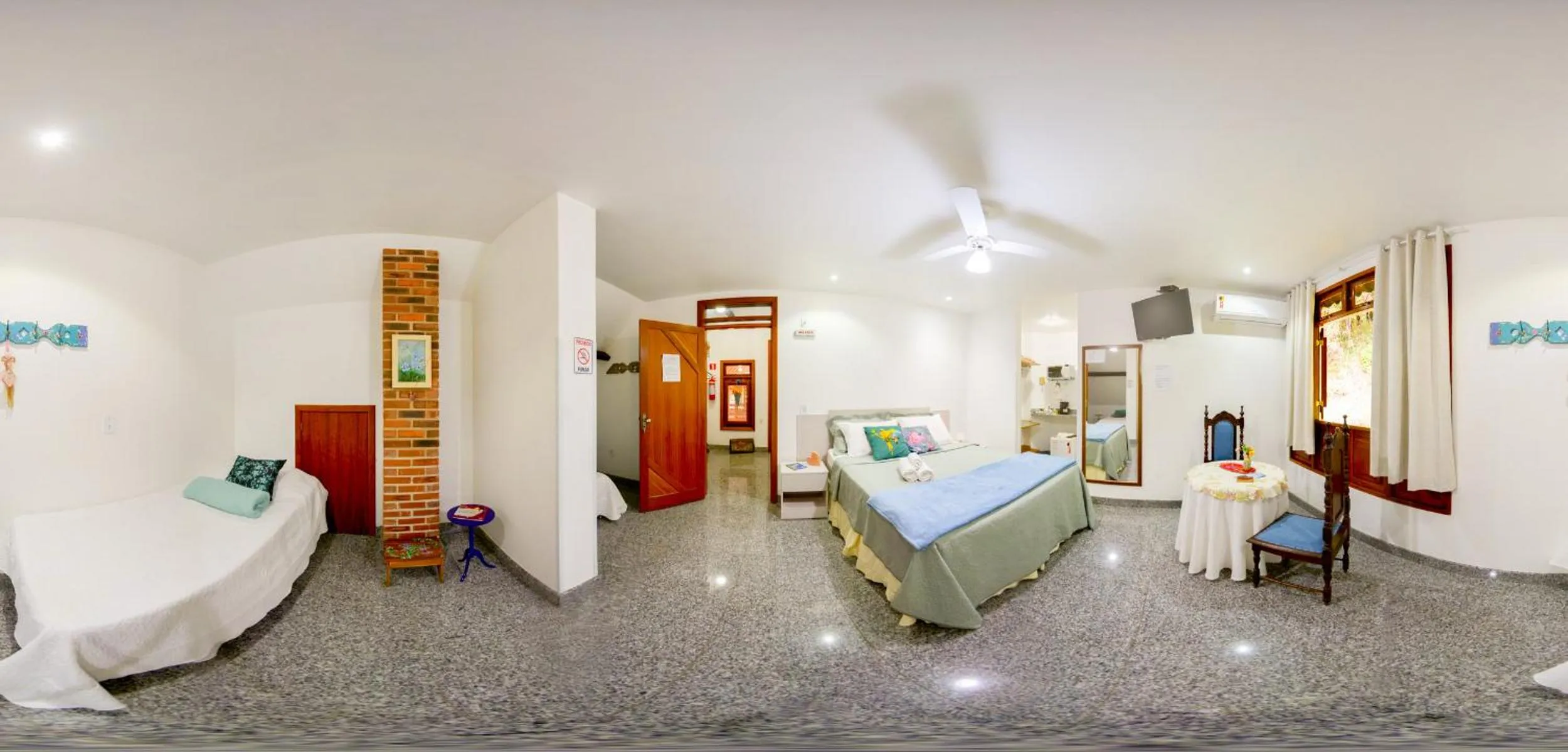 Bed in Pousada Pouso do Barão