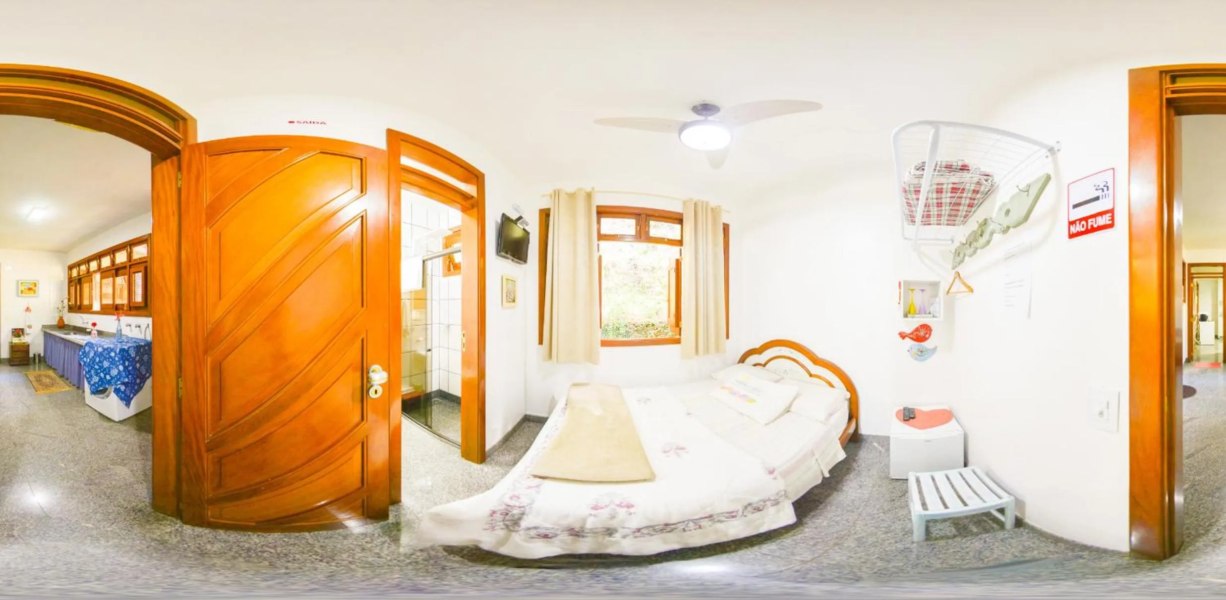 Bed in Pousada Pouso do Barão