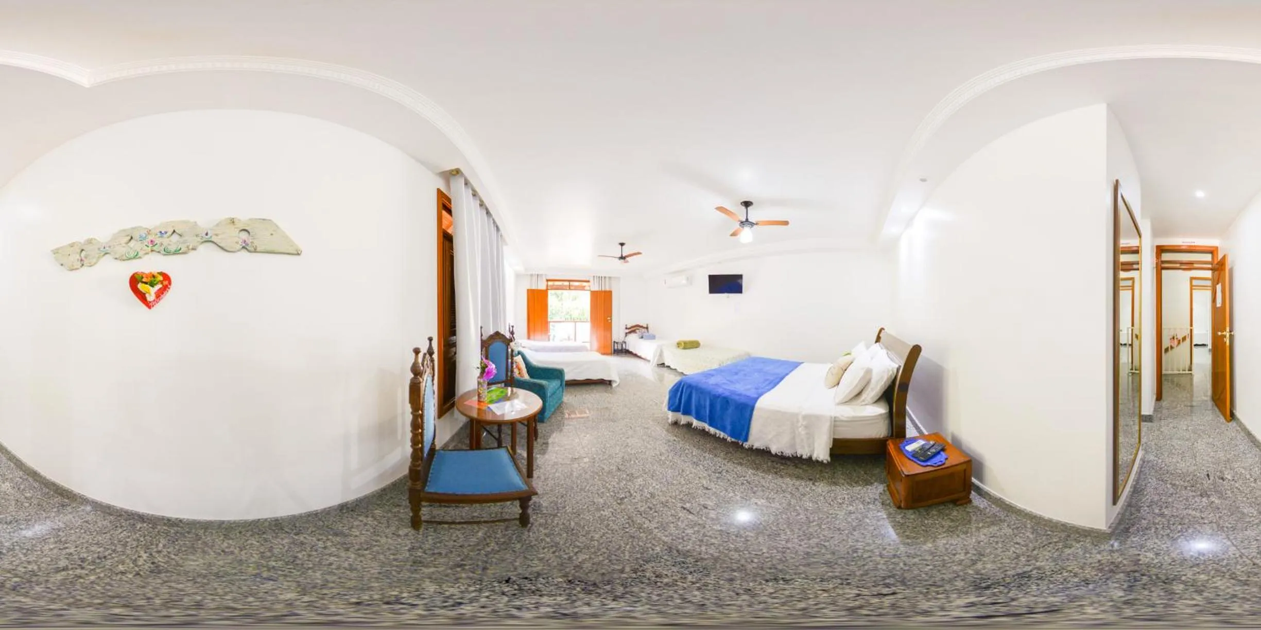 Bed in Pousada Pouso do Barão