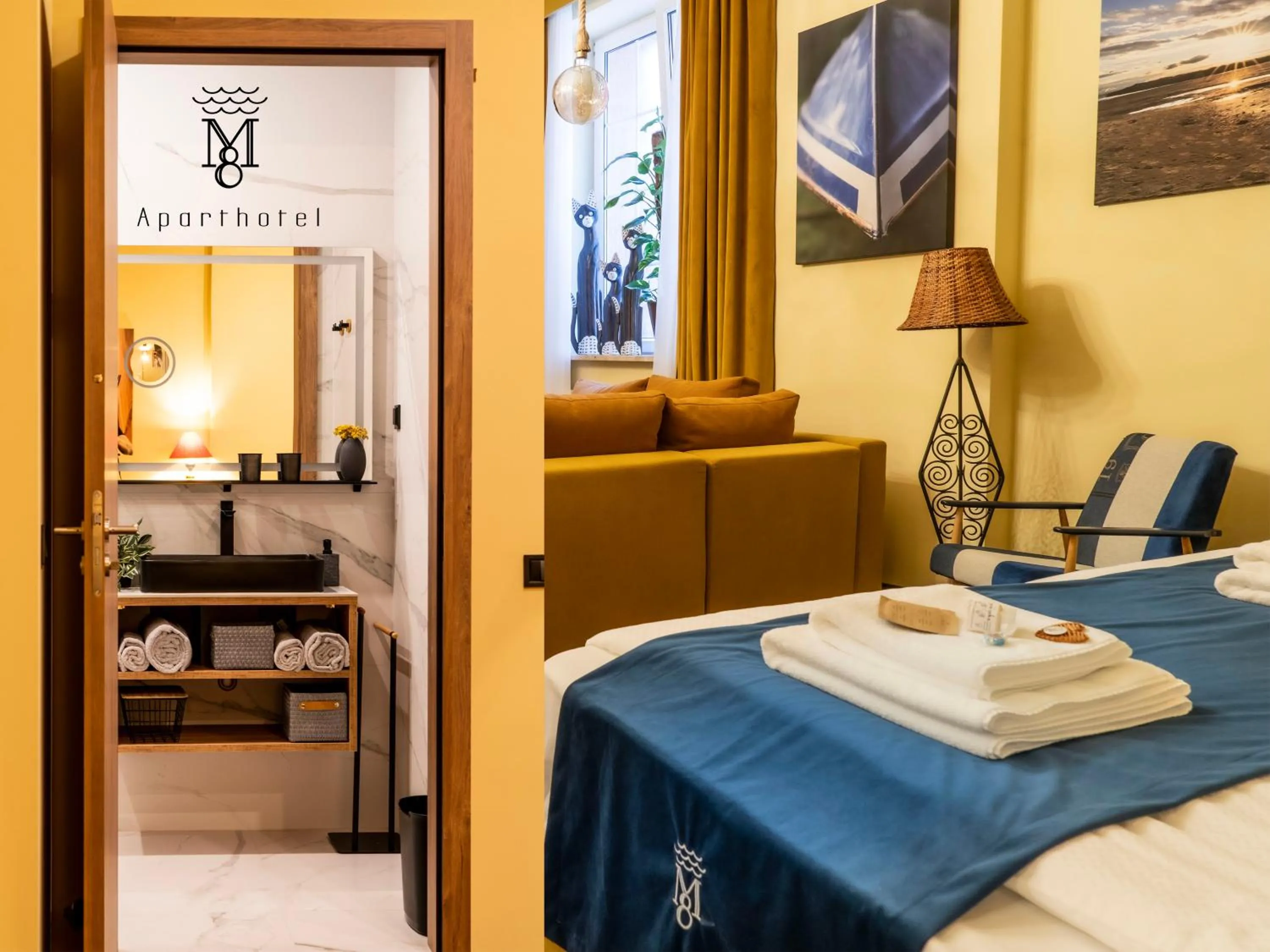 Bed in Mariensztat 8 Hotel