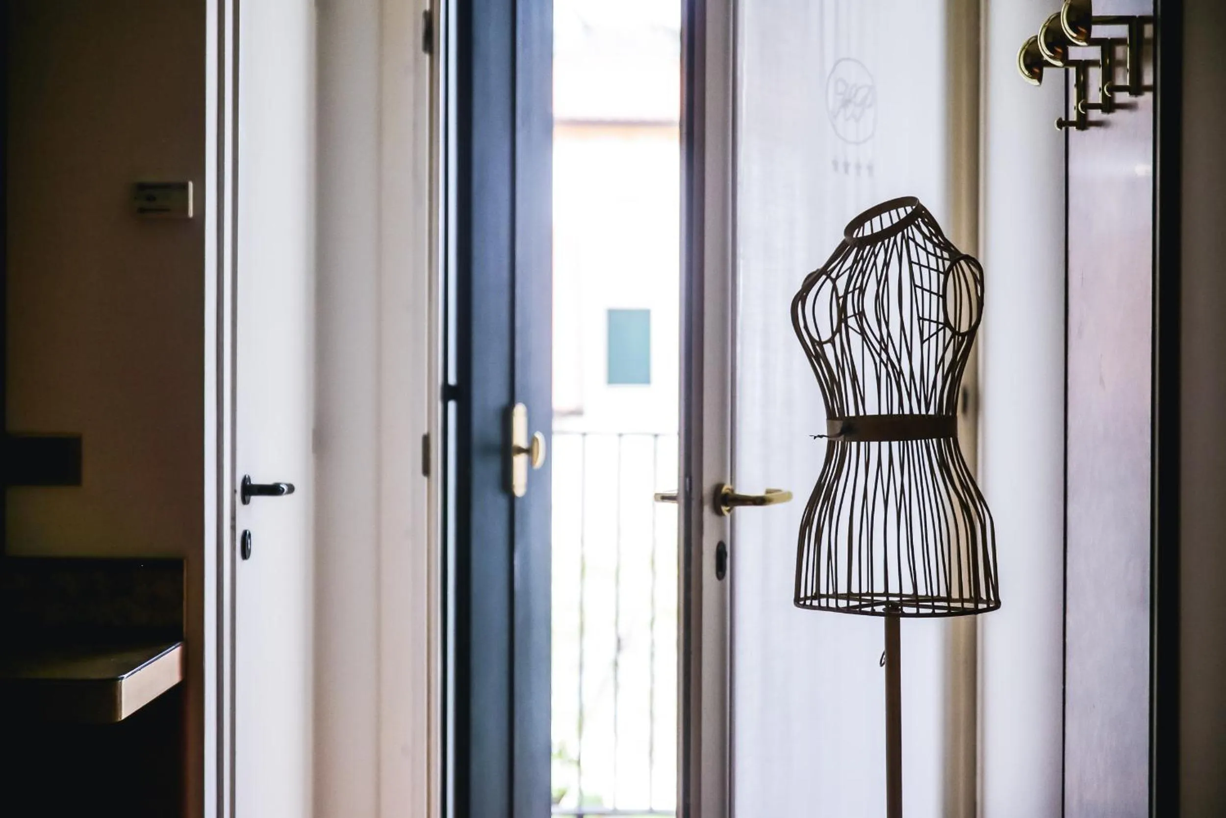 Decorative detail in Hotel Villa Pigalle