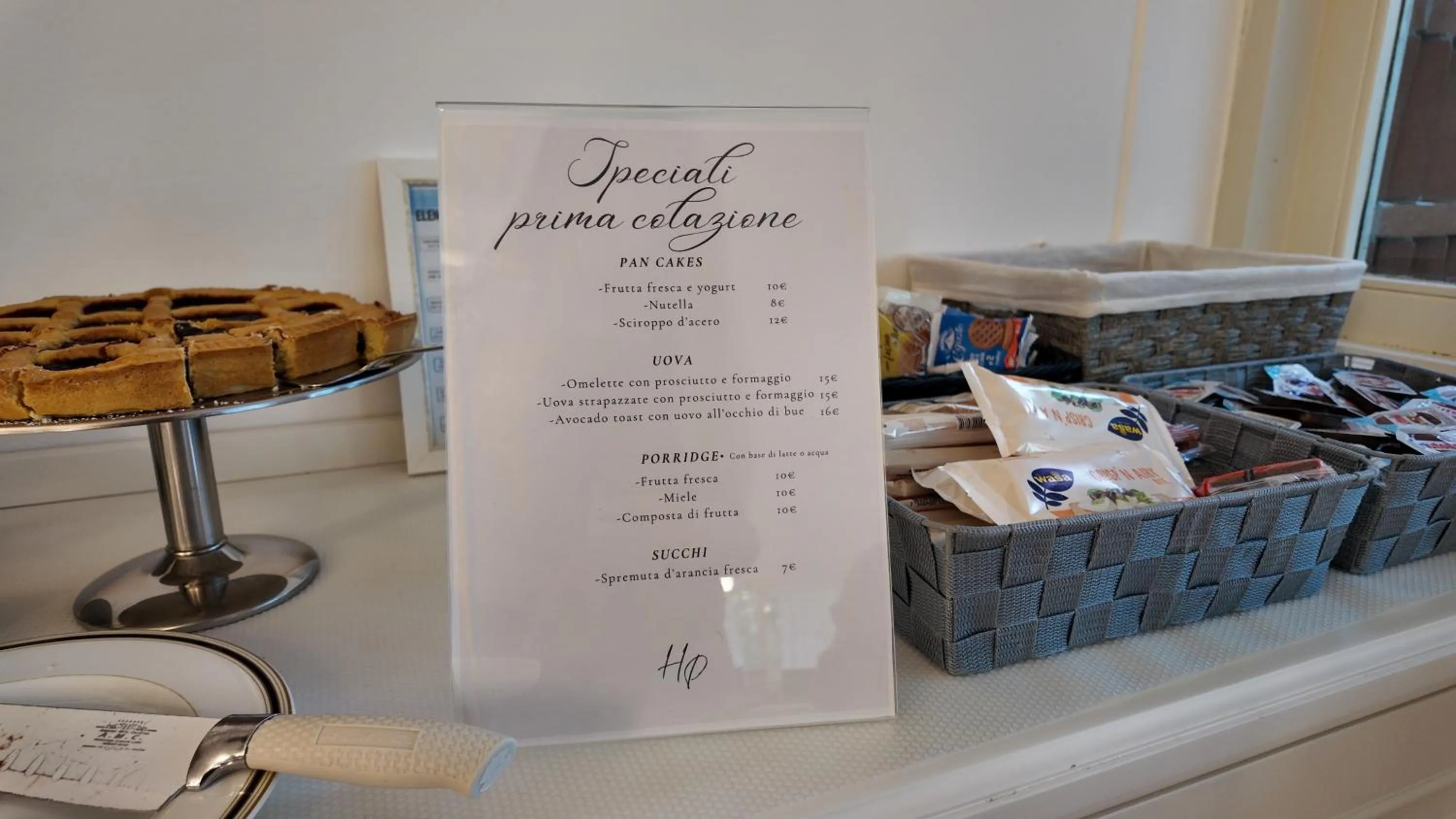 Breakfast in President Hotel