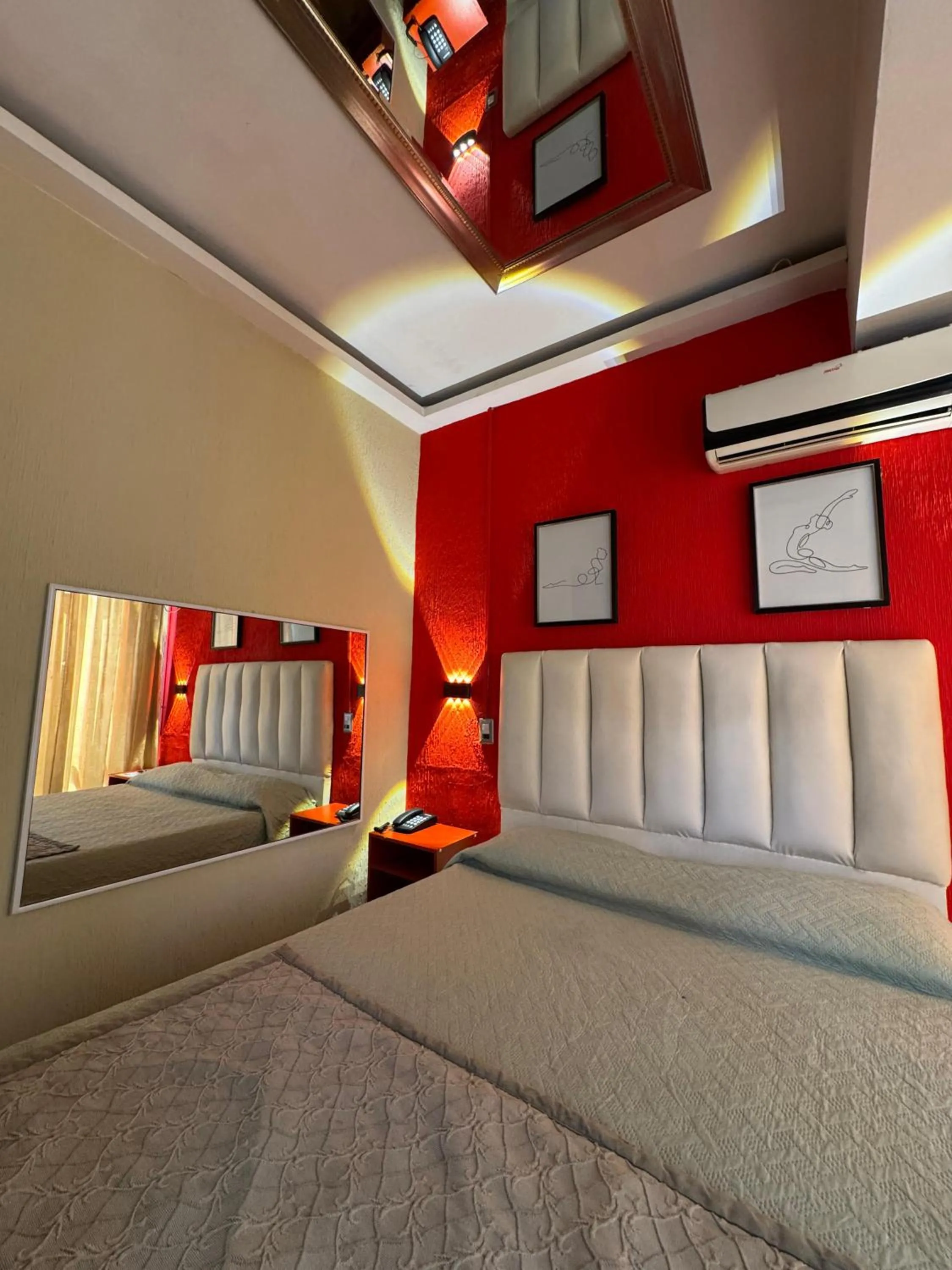 Bed in Intimo Hotel Miraflores