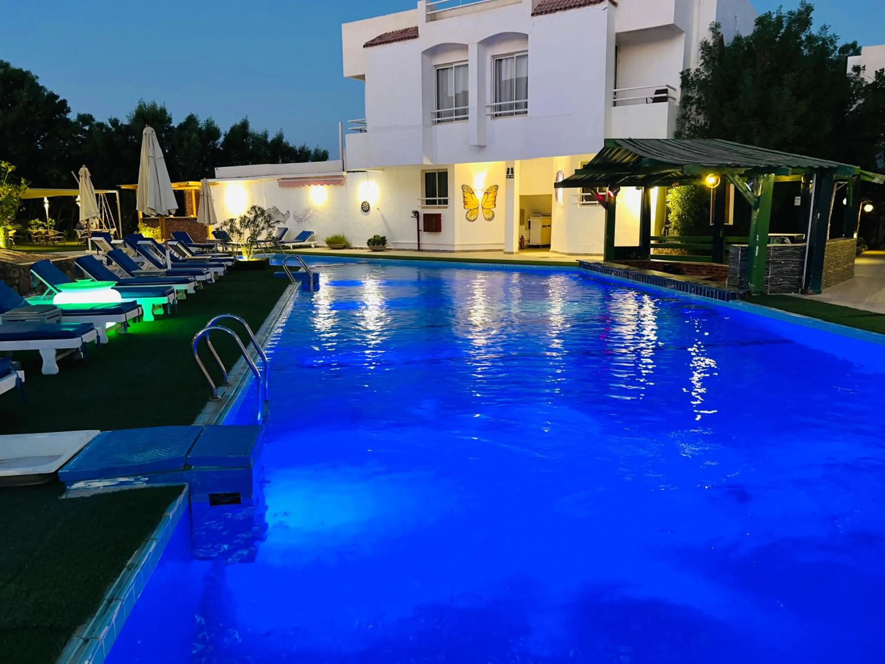 Swimming pool in Viking club hotel