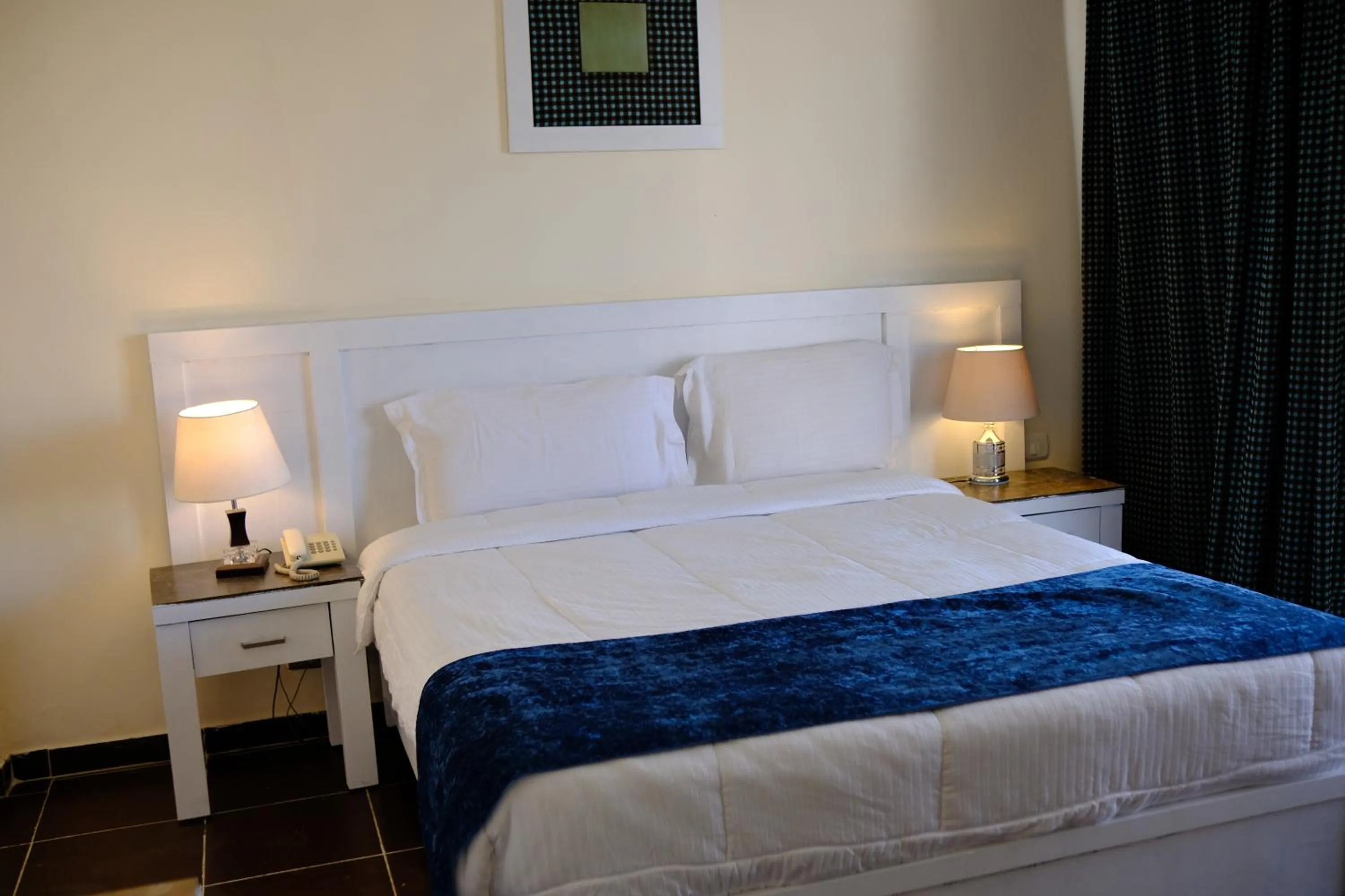 Bed in Viking club hotel