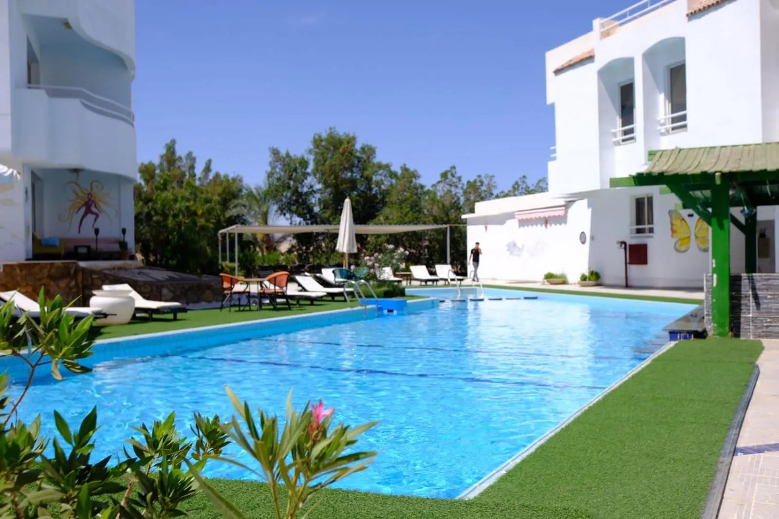 Swimming pool in Viking club hotel