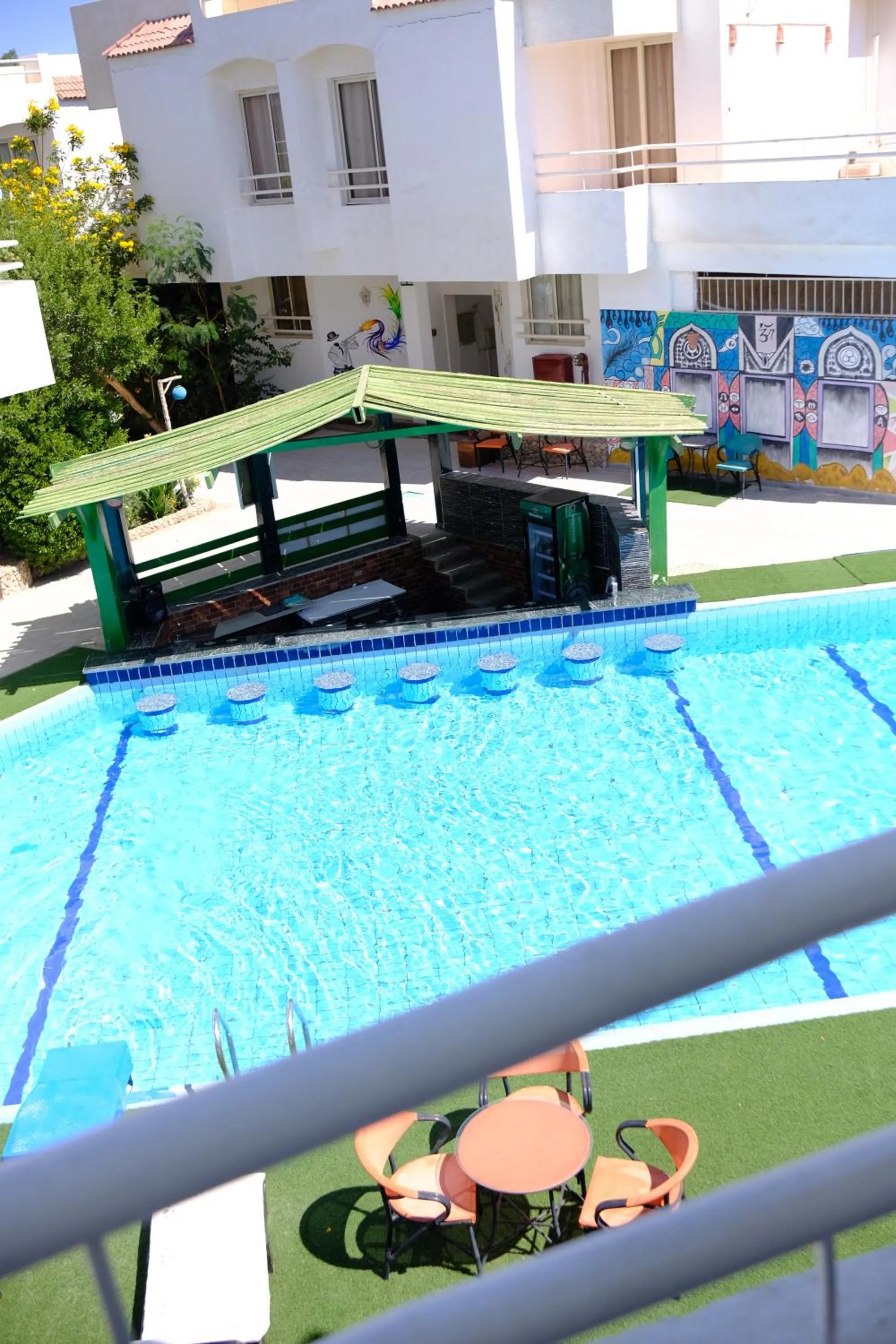 Swimming pool in Viking club hotel