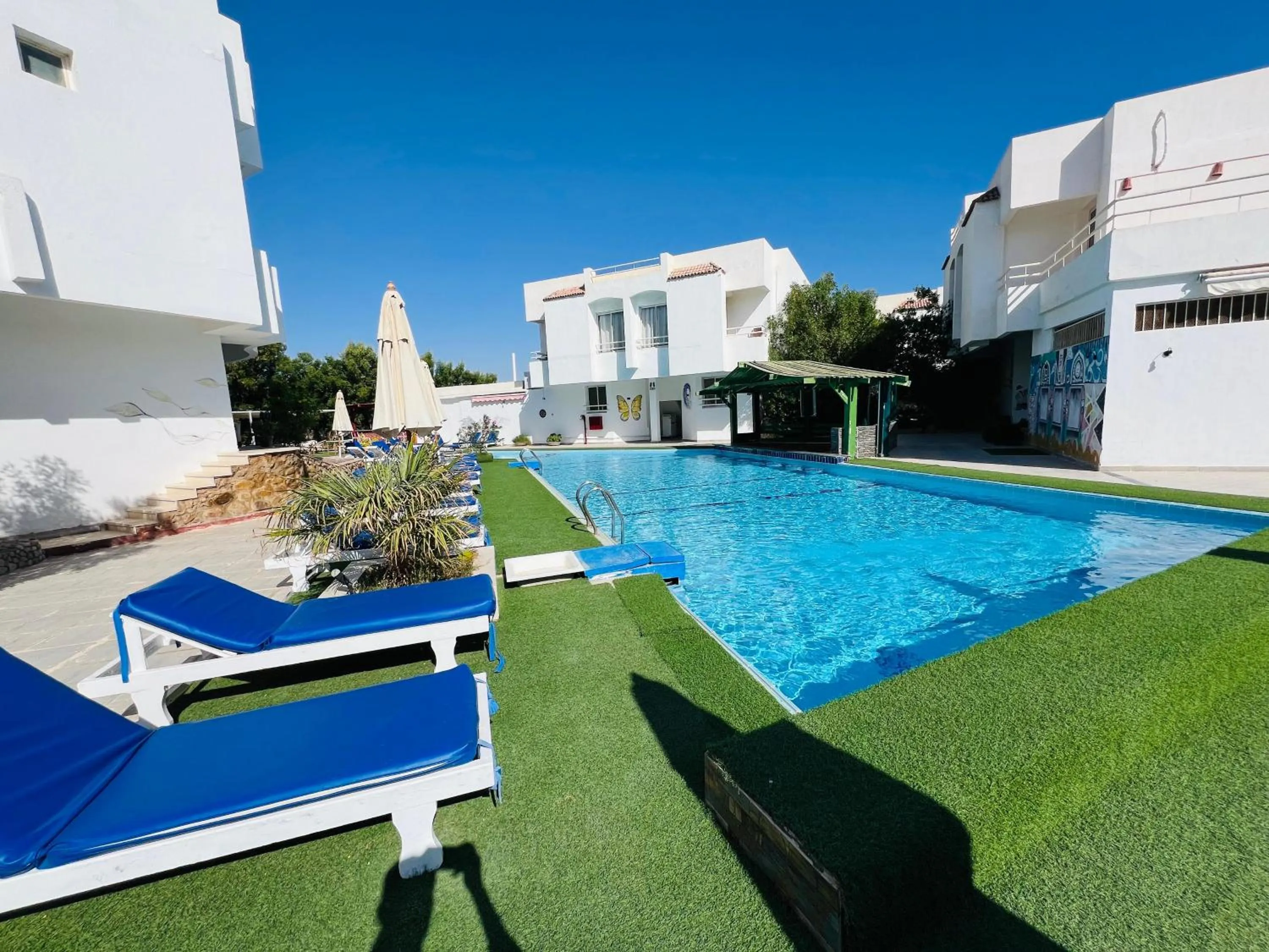 Swimming pool in Viking club hotel