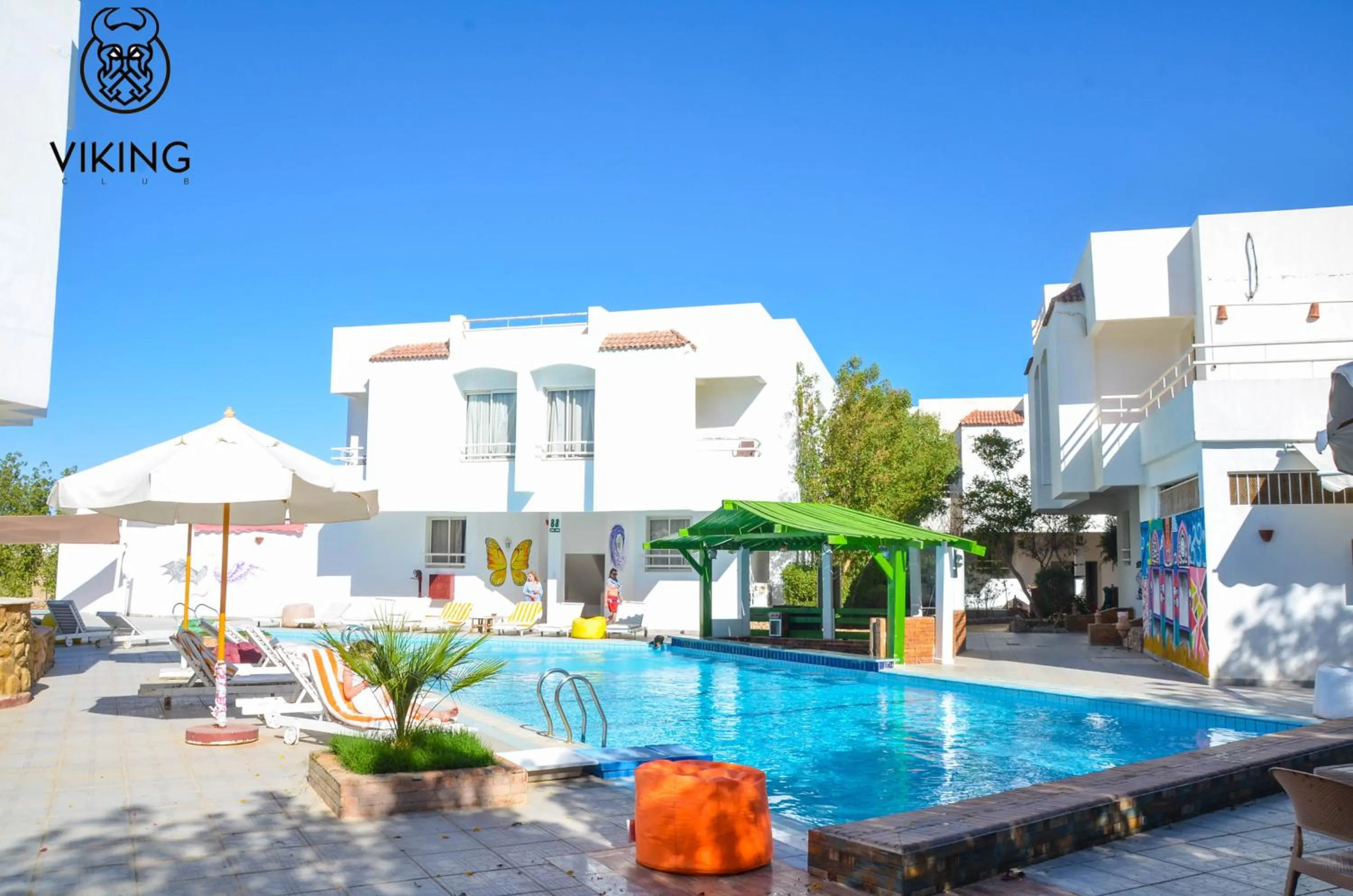 Pool view in Viking club hotel