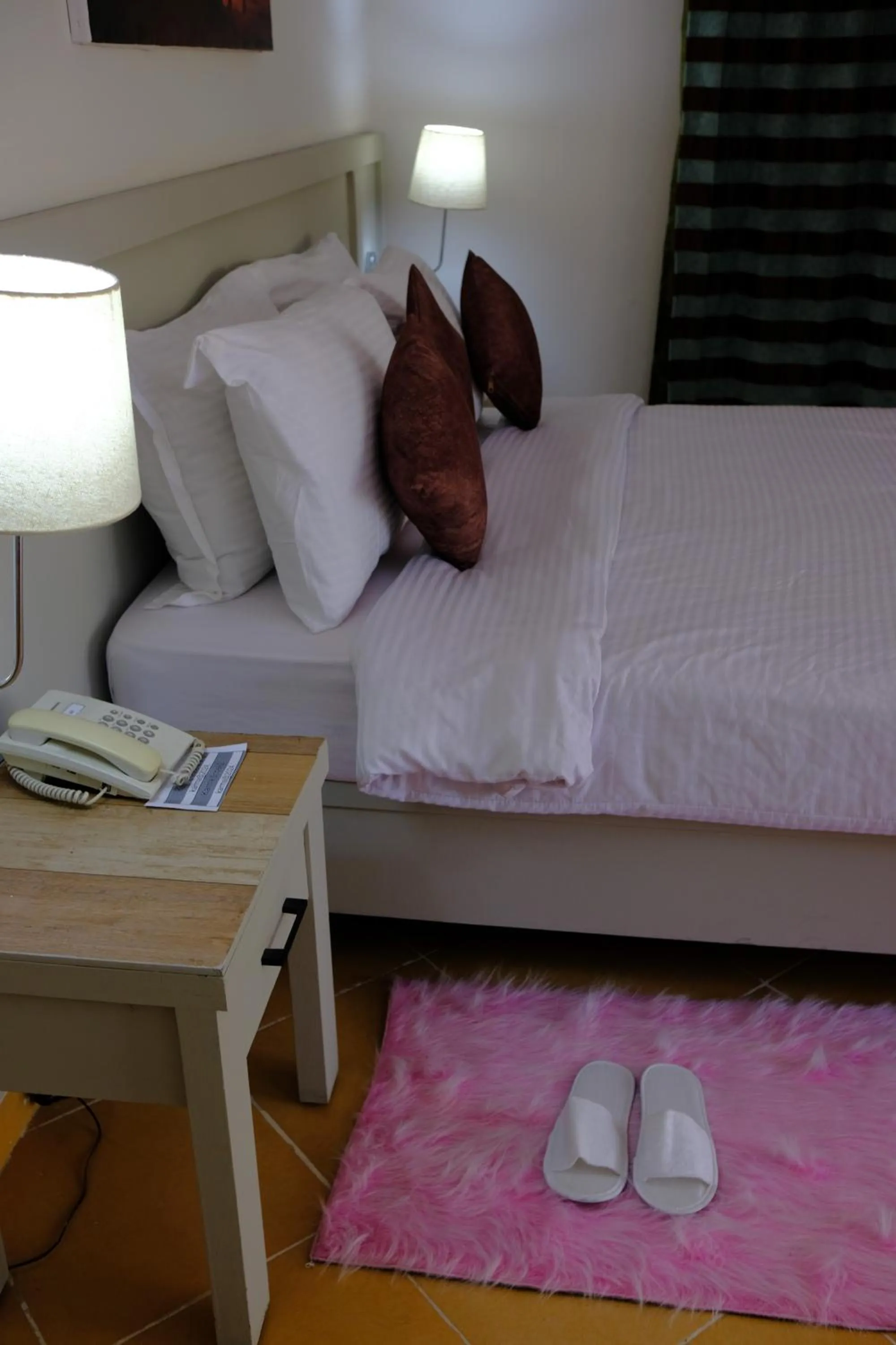 Bed in Viking club hotel