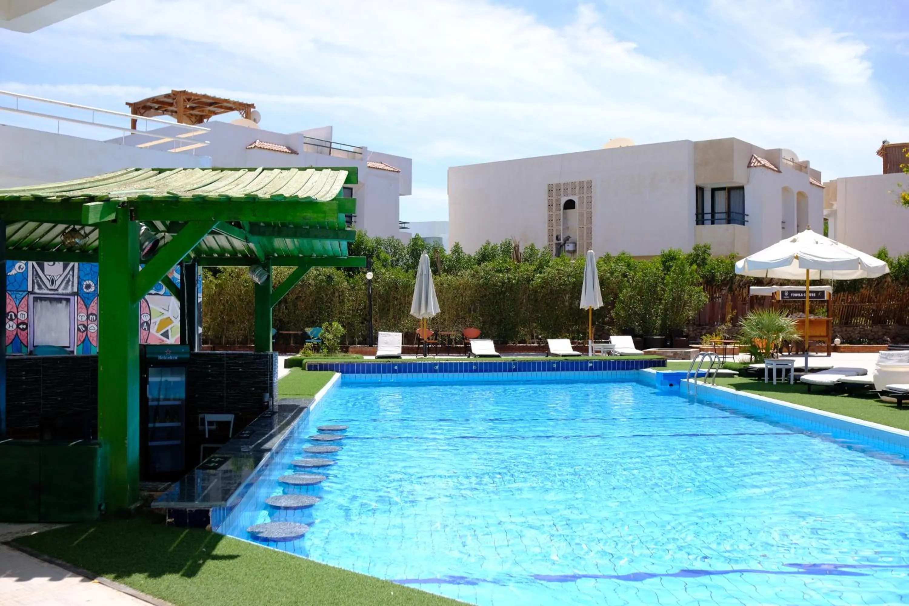 Swimming pool in Viking club hotel