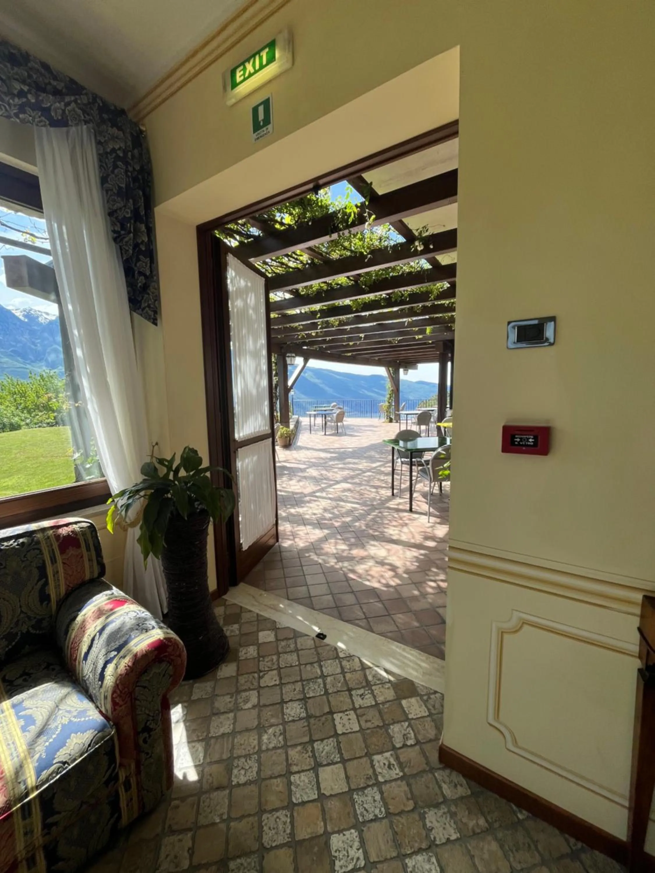 Natural landscape in Villa Selene