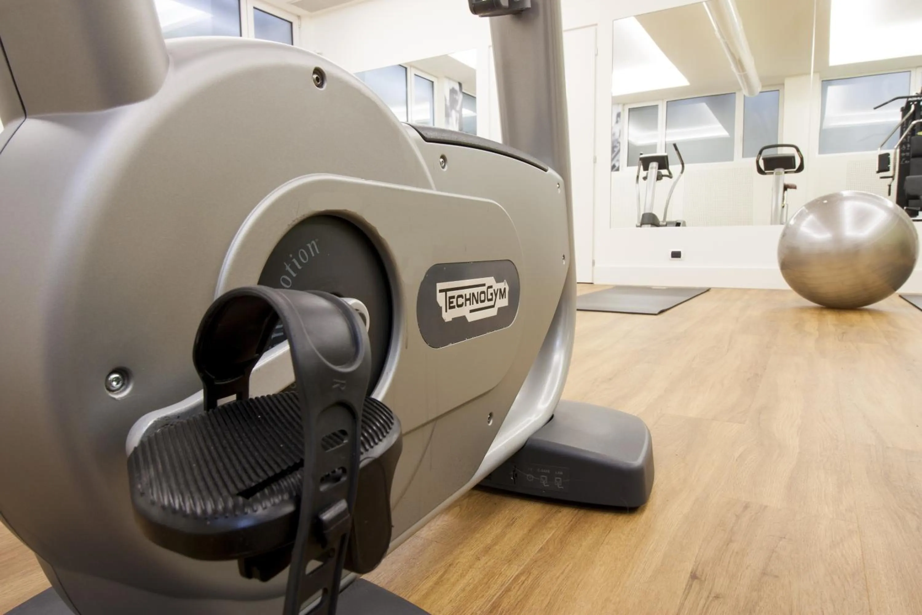 Fitness centre/facilities in Hotel Alla Torre