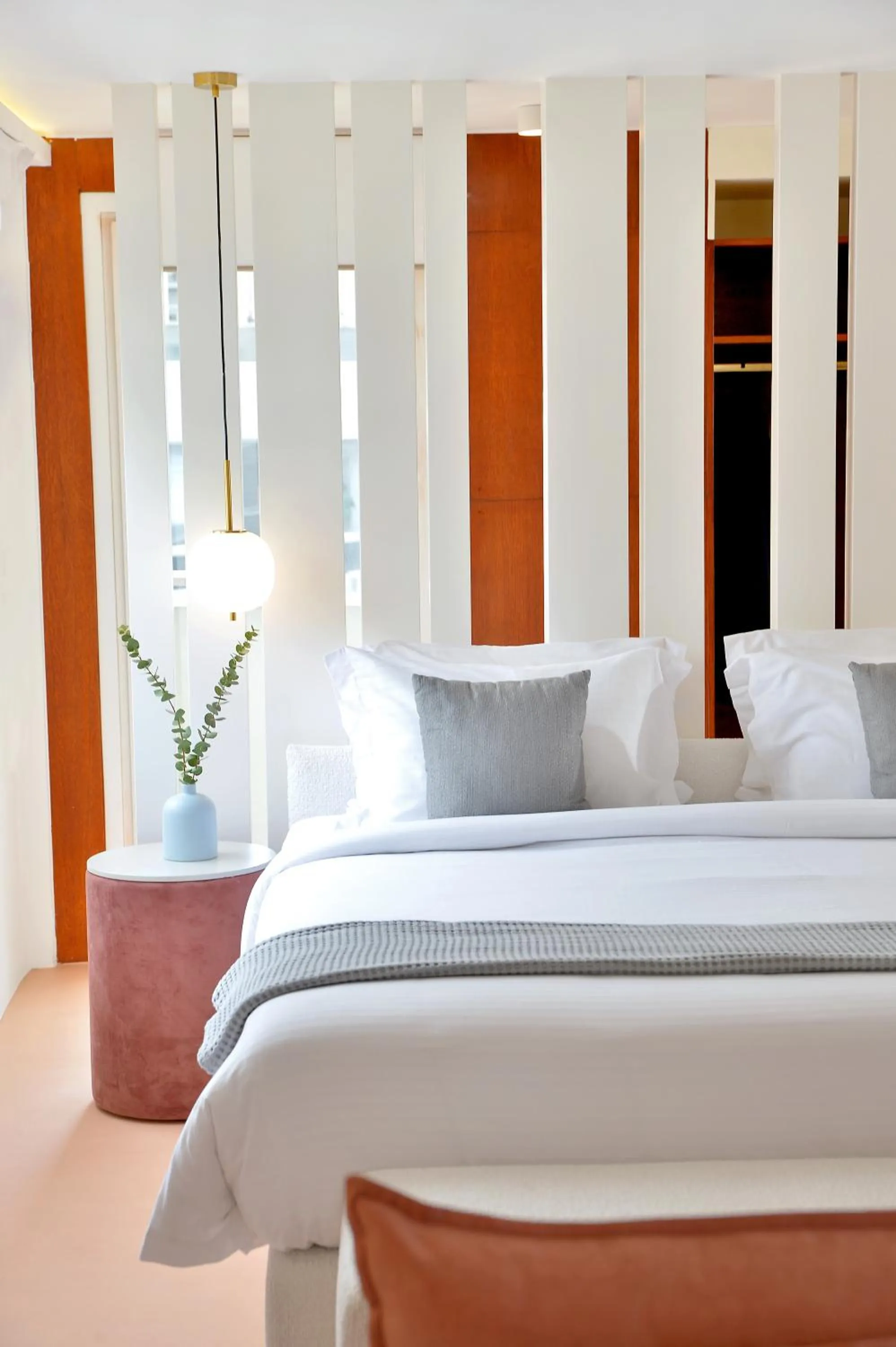 Bed in Alva Athens Hotel