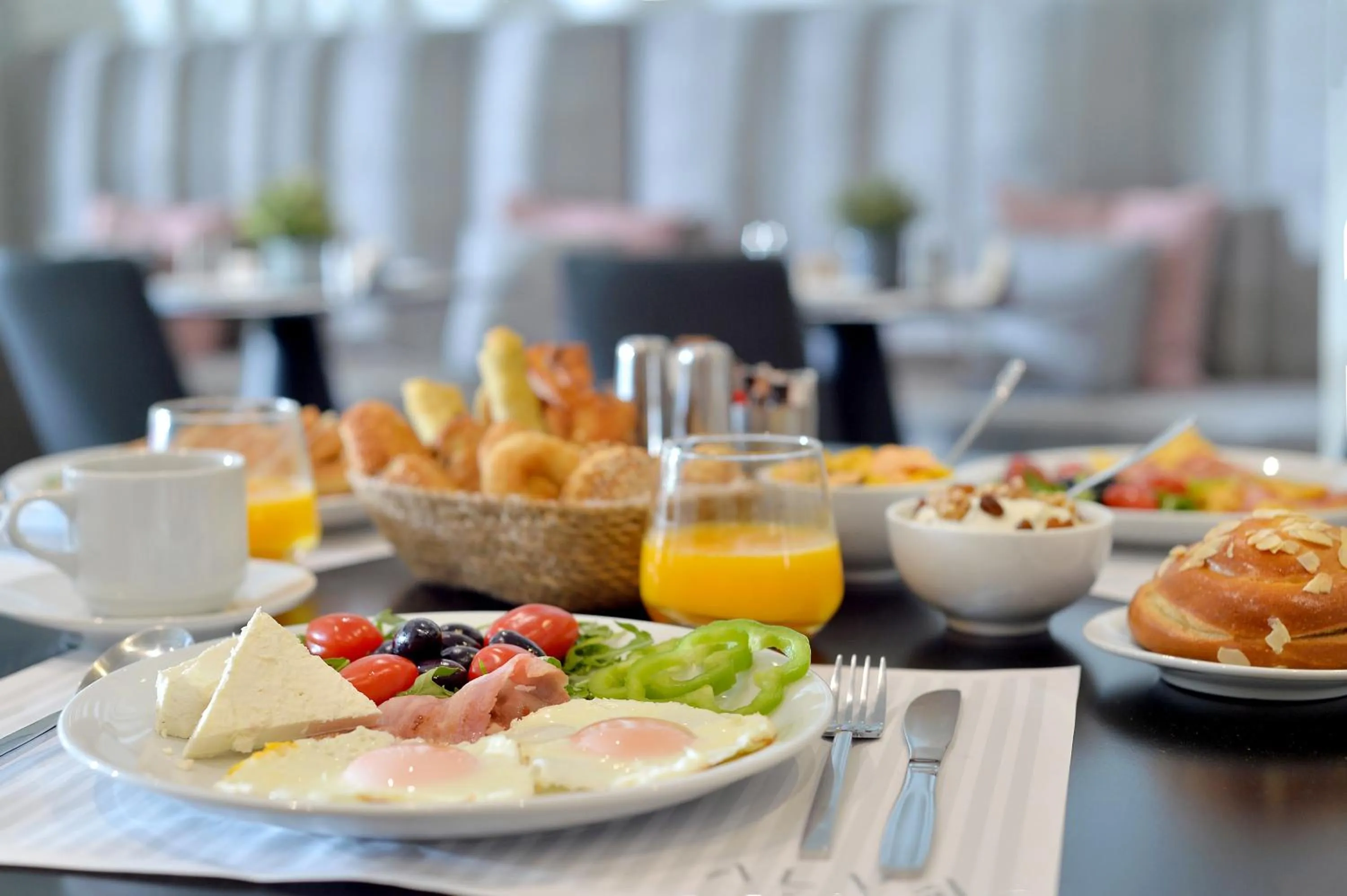 Breakfast in Alva Athens Hotel