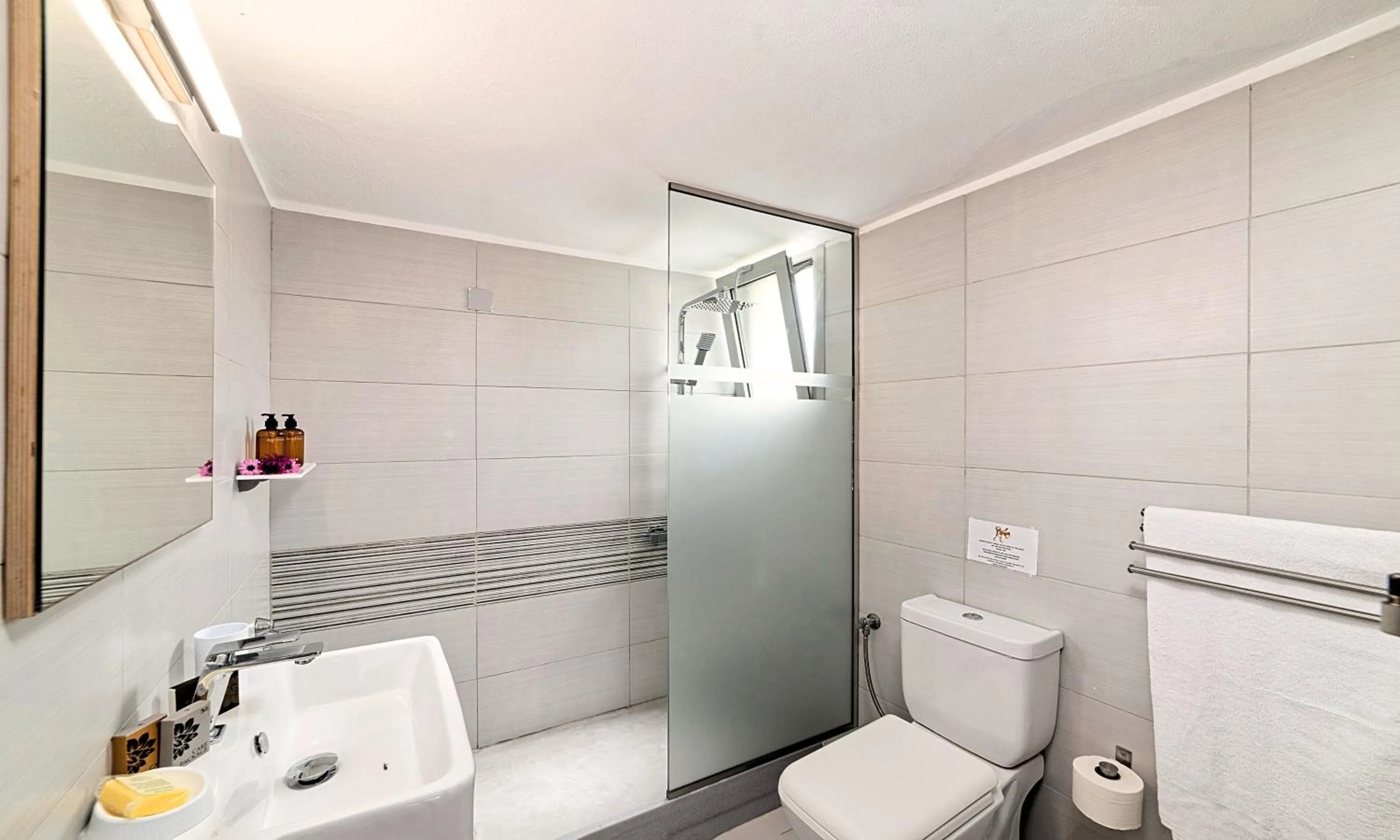 Bathroom in Elounda Garden Suites Heated Pool