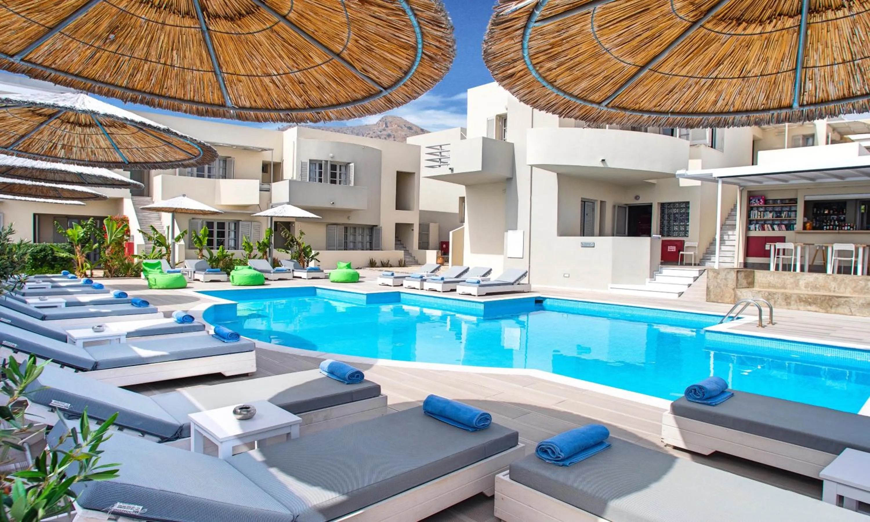 Property building in Elounda Garden Suites Heated Pool