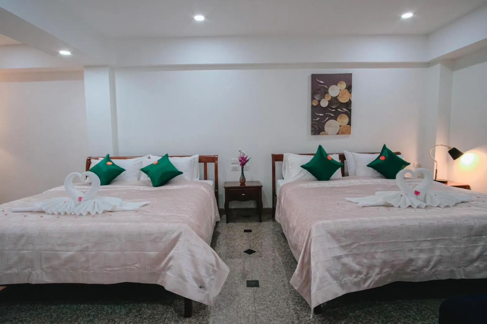 Photo of the whole room, Bed in Cha Li's Family Hotel&Hostel