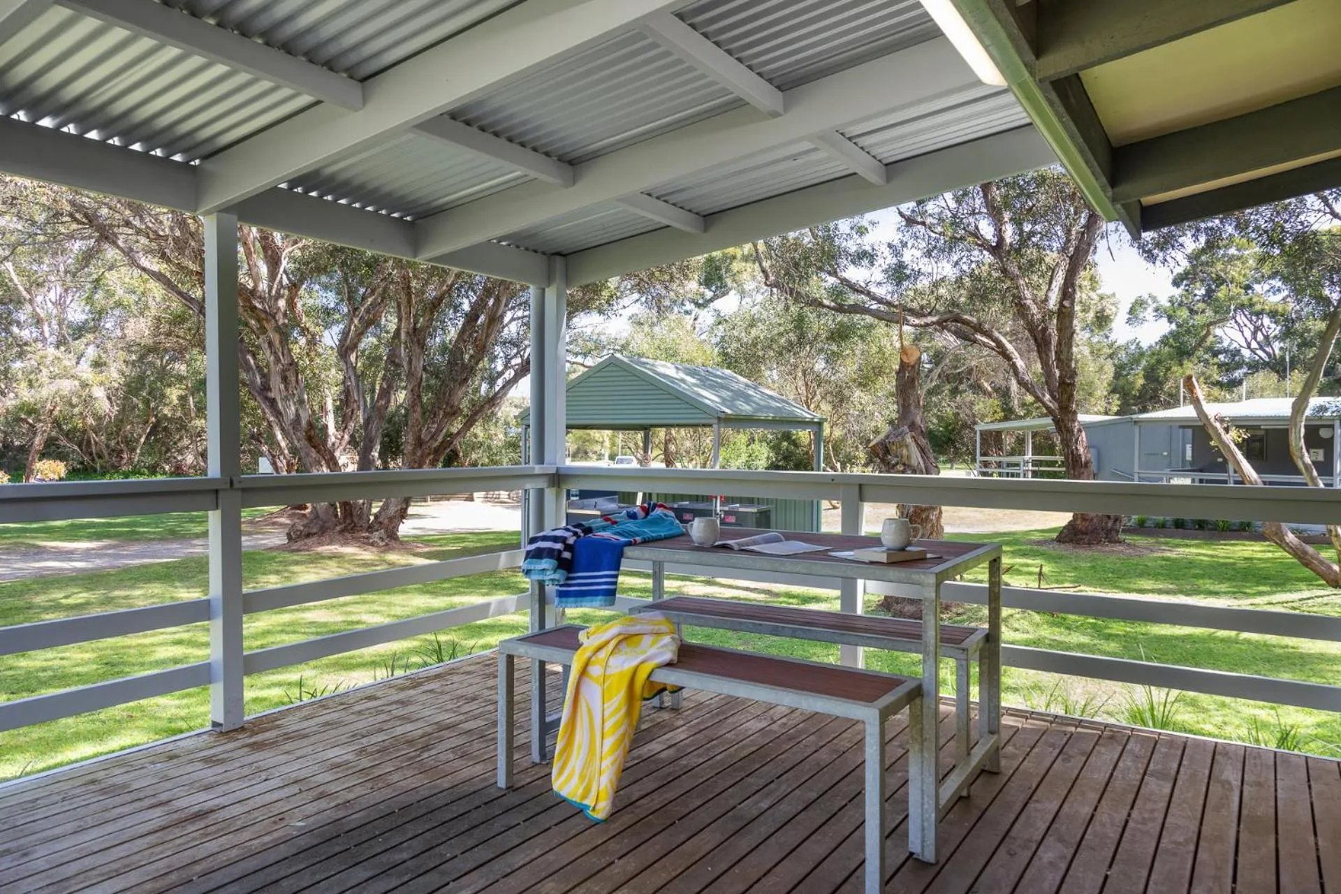 Balcony/Terrace in Robe Holiday Park