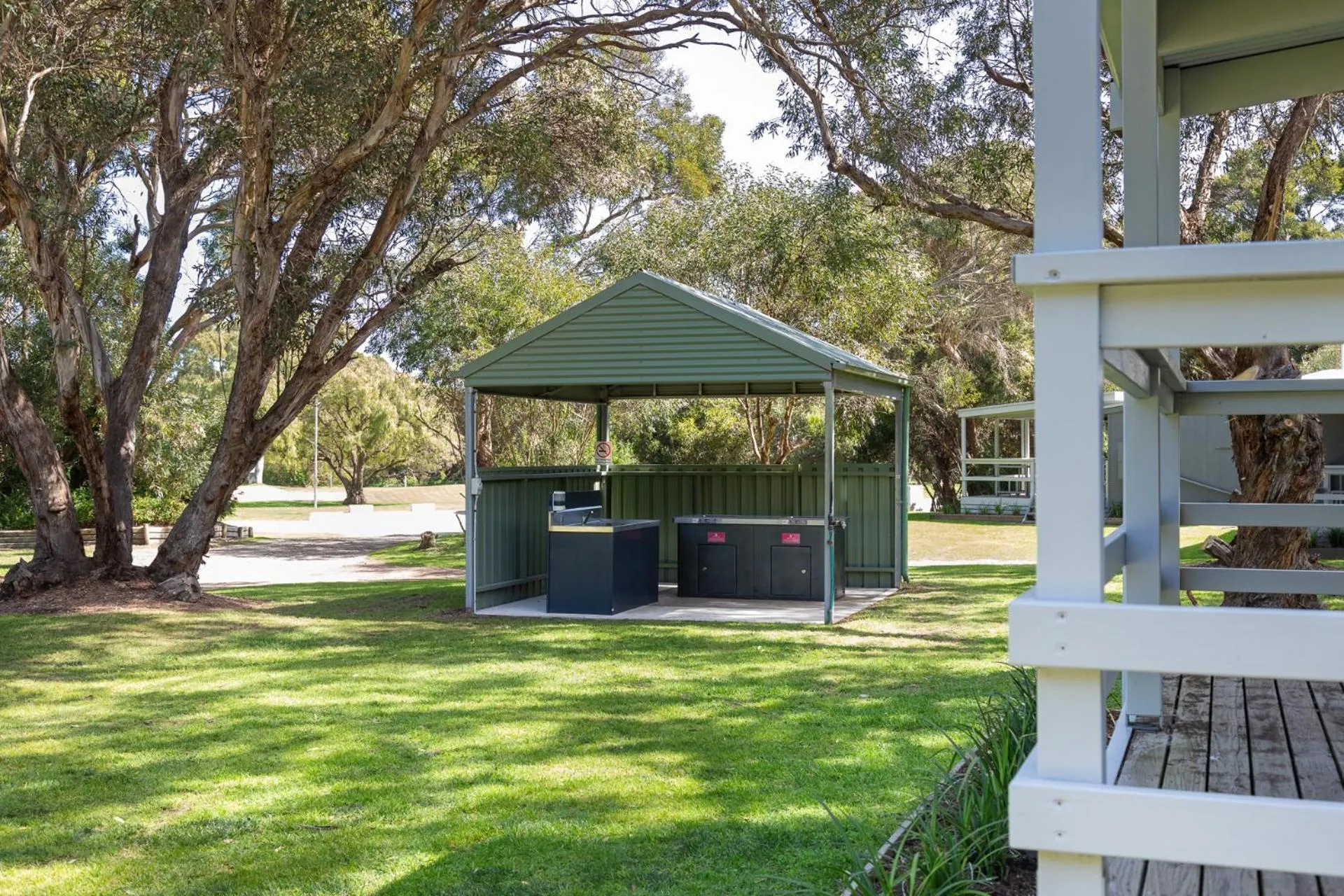 BBQ facilities in Robe Holiday Park