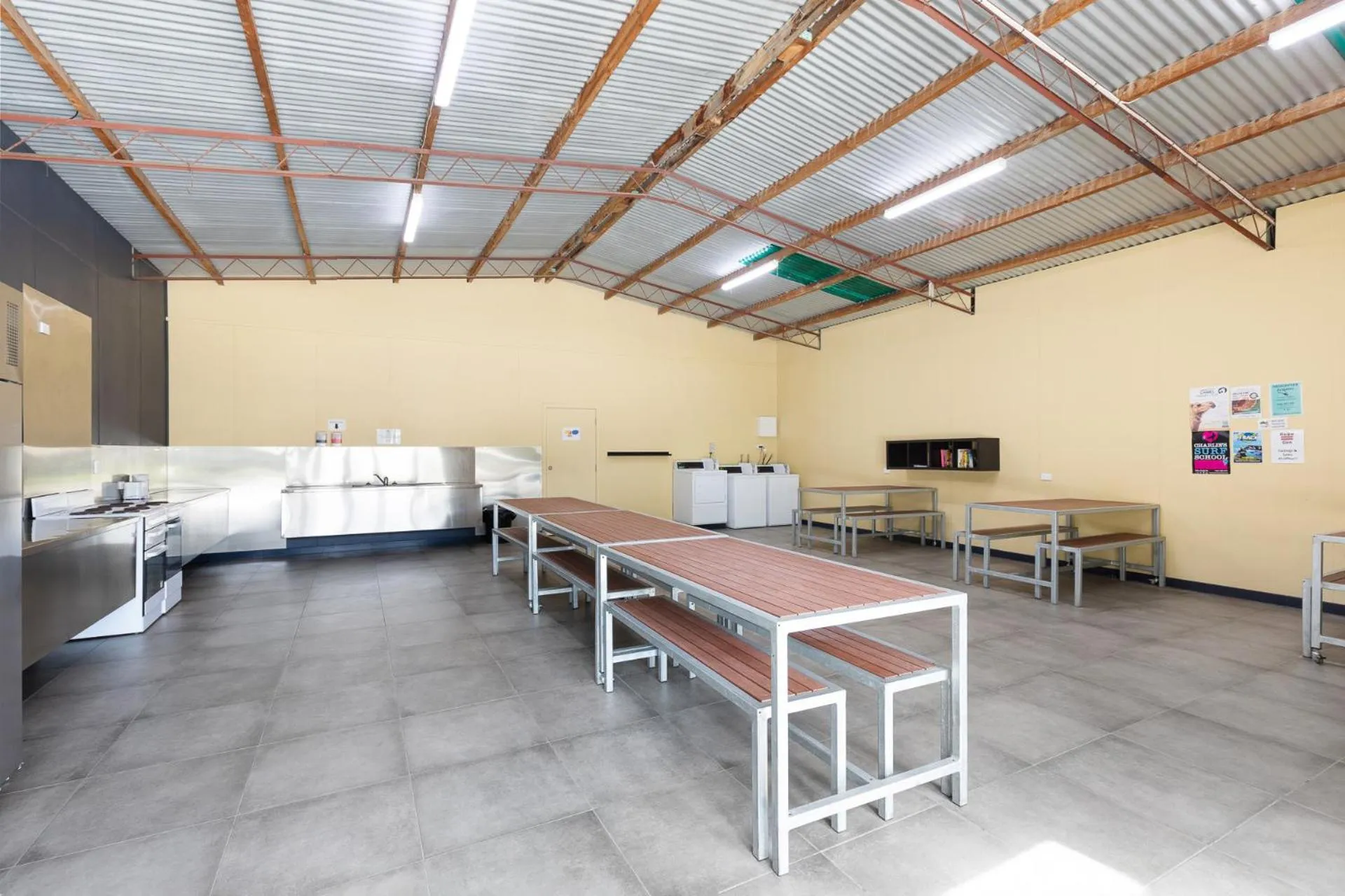 Kitchen or kitchenette in Robe Holiday Park